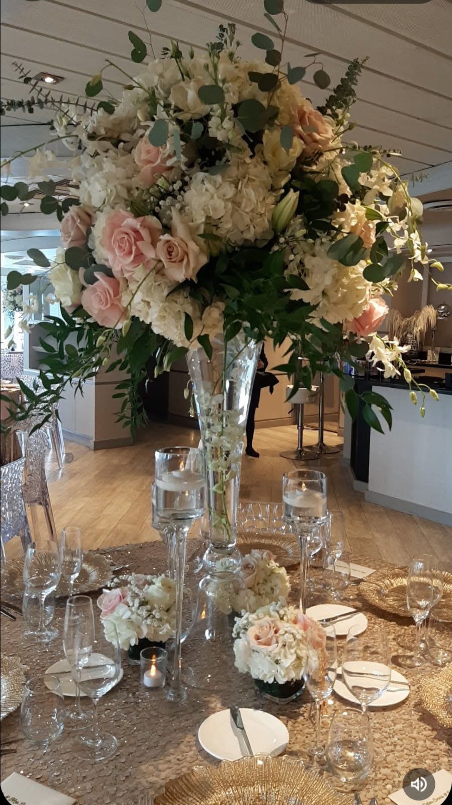 Center Piece 1 - Elevate your wedding tables with our elegant centerpieces.