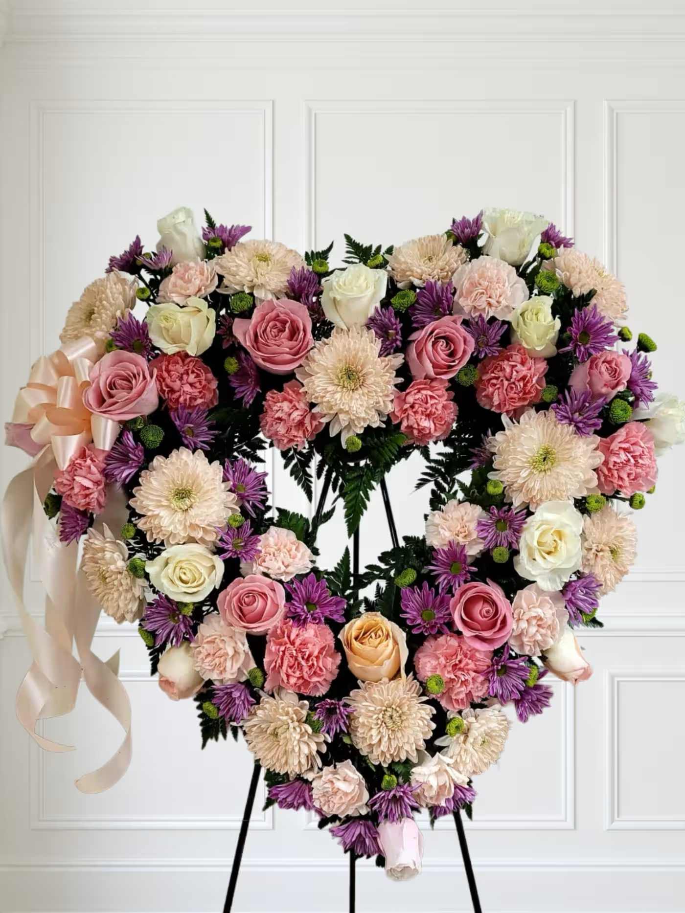 Soft color Open Heart - Soft colors