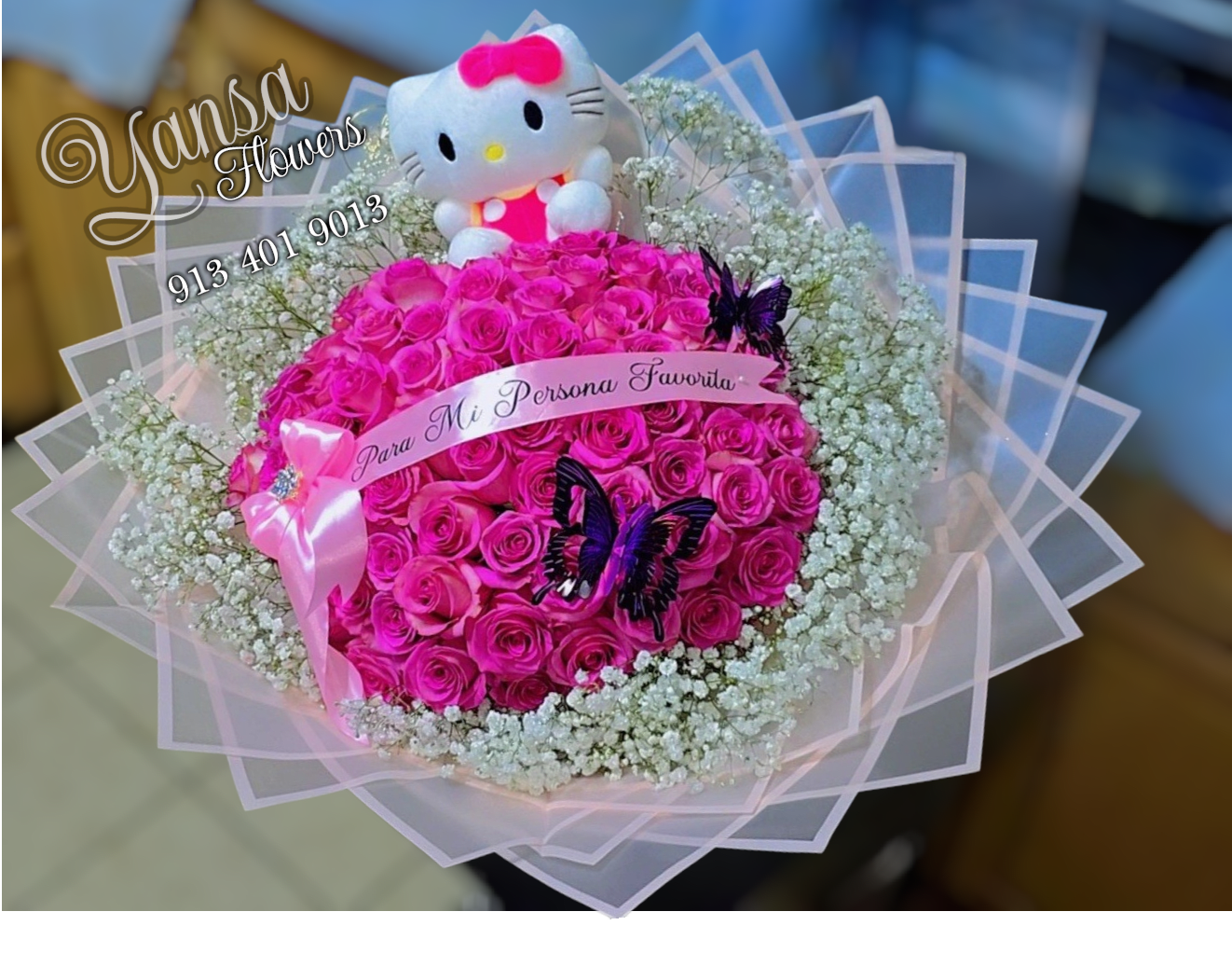 75 Cartoon Chic Bouquet - This 75 rose arrangement showcases delicate floral touches with a romantic and harmonious design.  Its color combination and texture create a warm, heartfelt presentation — perfect for meaningful moments and thoughtful surprises. Please note: Due to seasonal availability, specific flowers may vary. The overall theme, tone, and quality will always remain the same