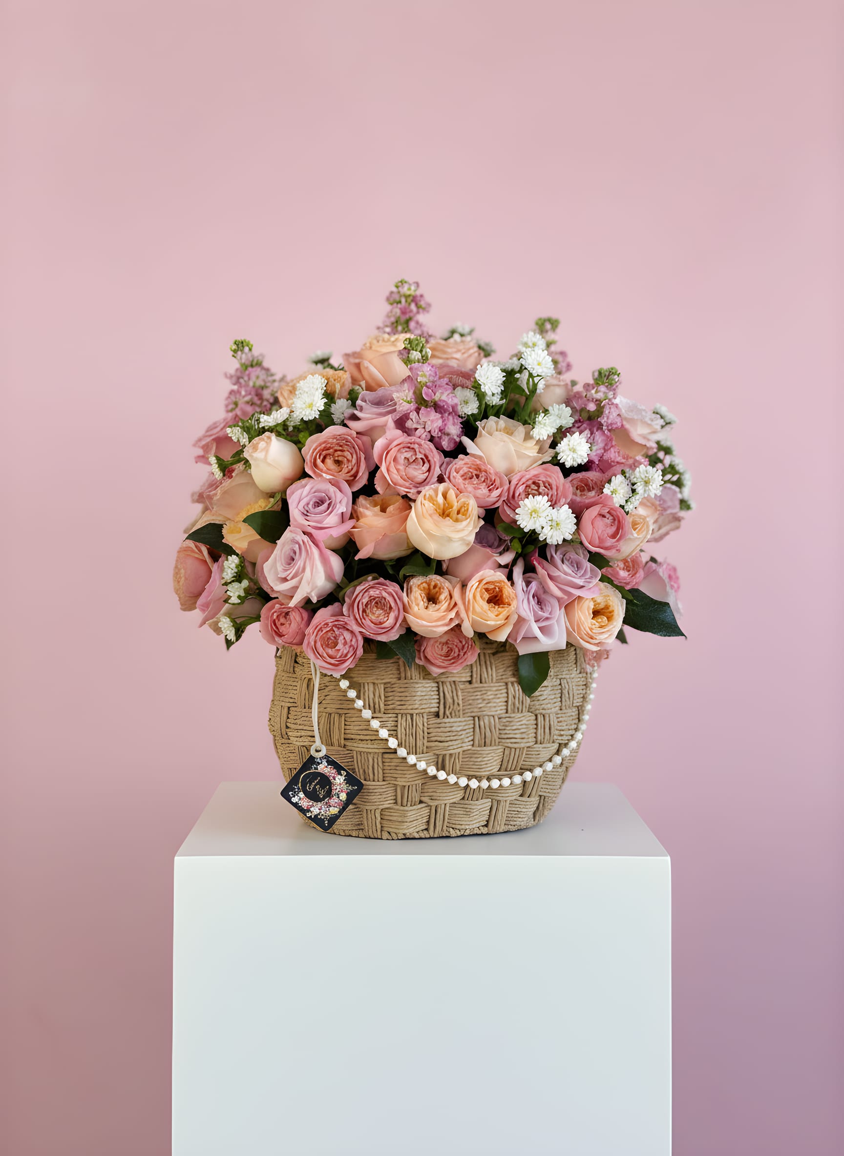Rose Petal Society - Rose Petal Society An invitation to the most beautiful table. Lush pinks and blush blooms curated for those who celebrate life in full. Flower varieties and vessels may vary based on availability to ensure the highest quality.