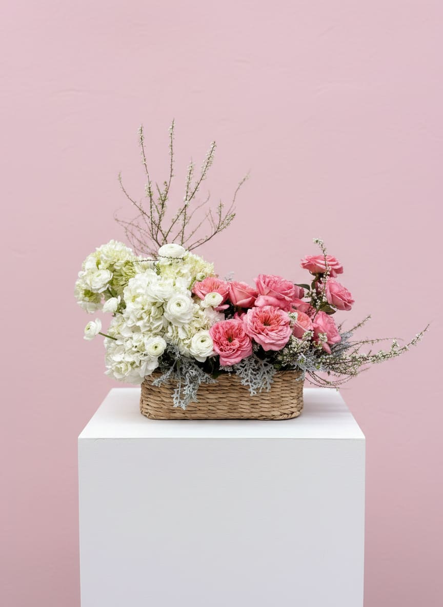 Wild and Refined - Wild &amp; Refined The perfect contradiction — untamed beauty with impeccable taste. A full, flowing arrangement that feels both organic and intentional. Flower varieties and vessels may vary based on availability to ensure the highest quality.