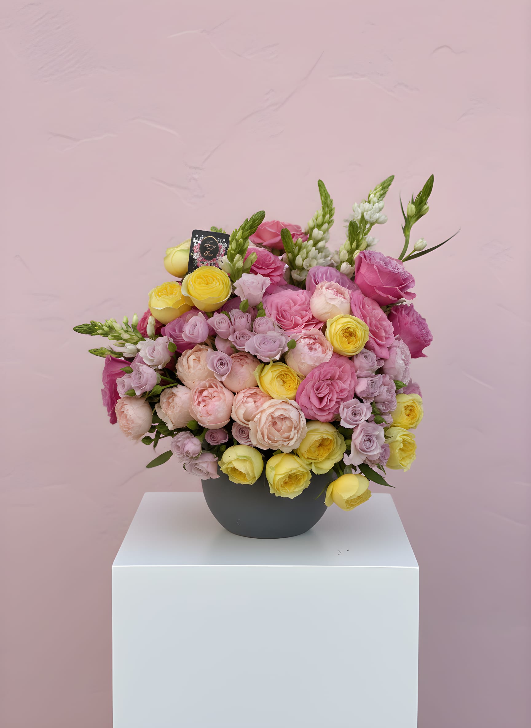  Love Lockdown -  Soft, dreamy, and timelessly beautiful. Flower varieties and vessels may vary based on availability to ensure the highest quality.