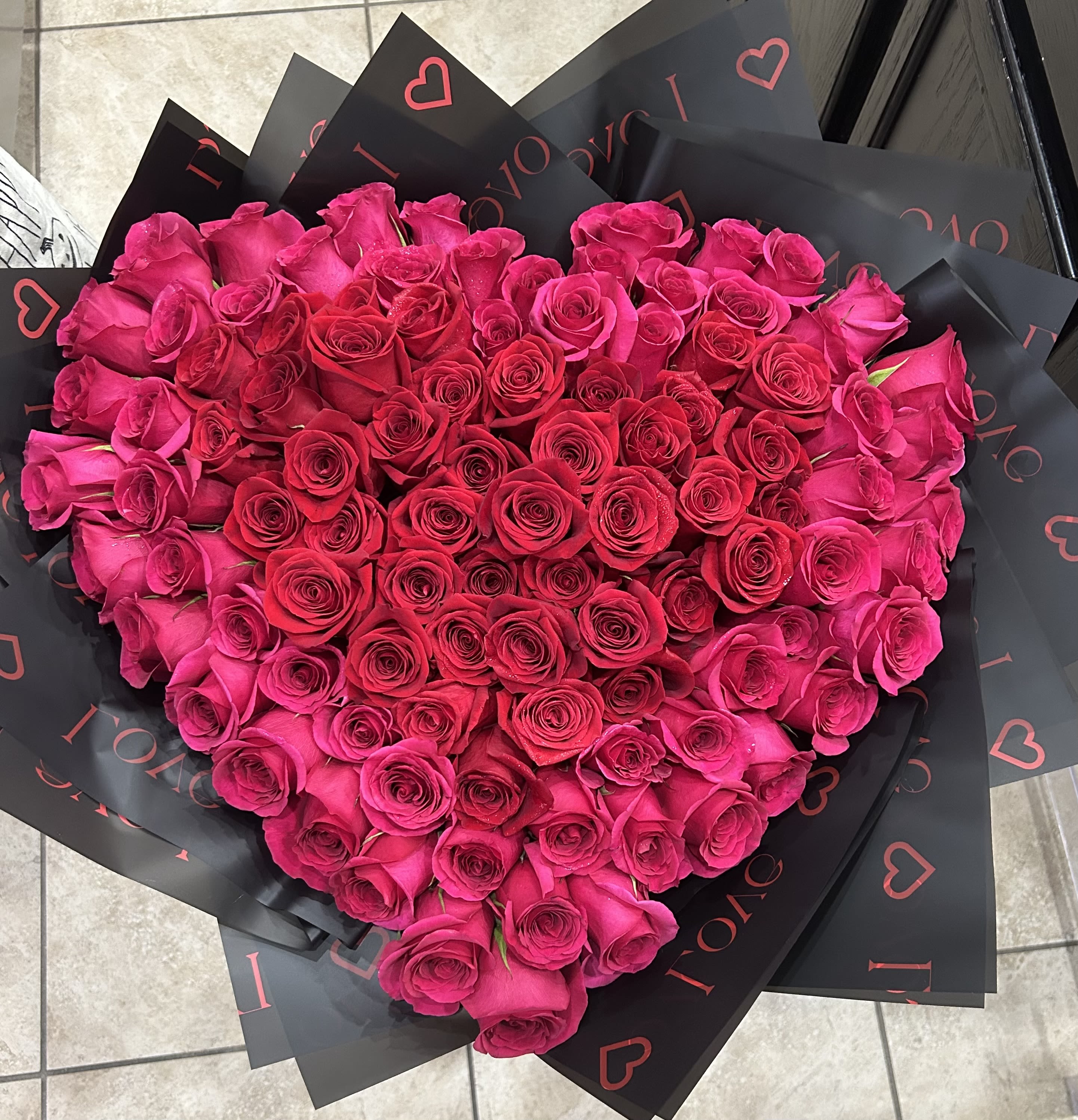 Ramo buchon  - Roses 