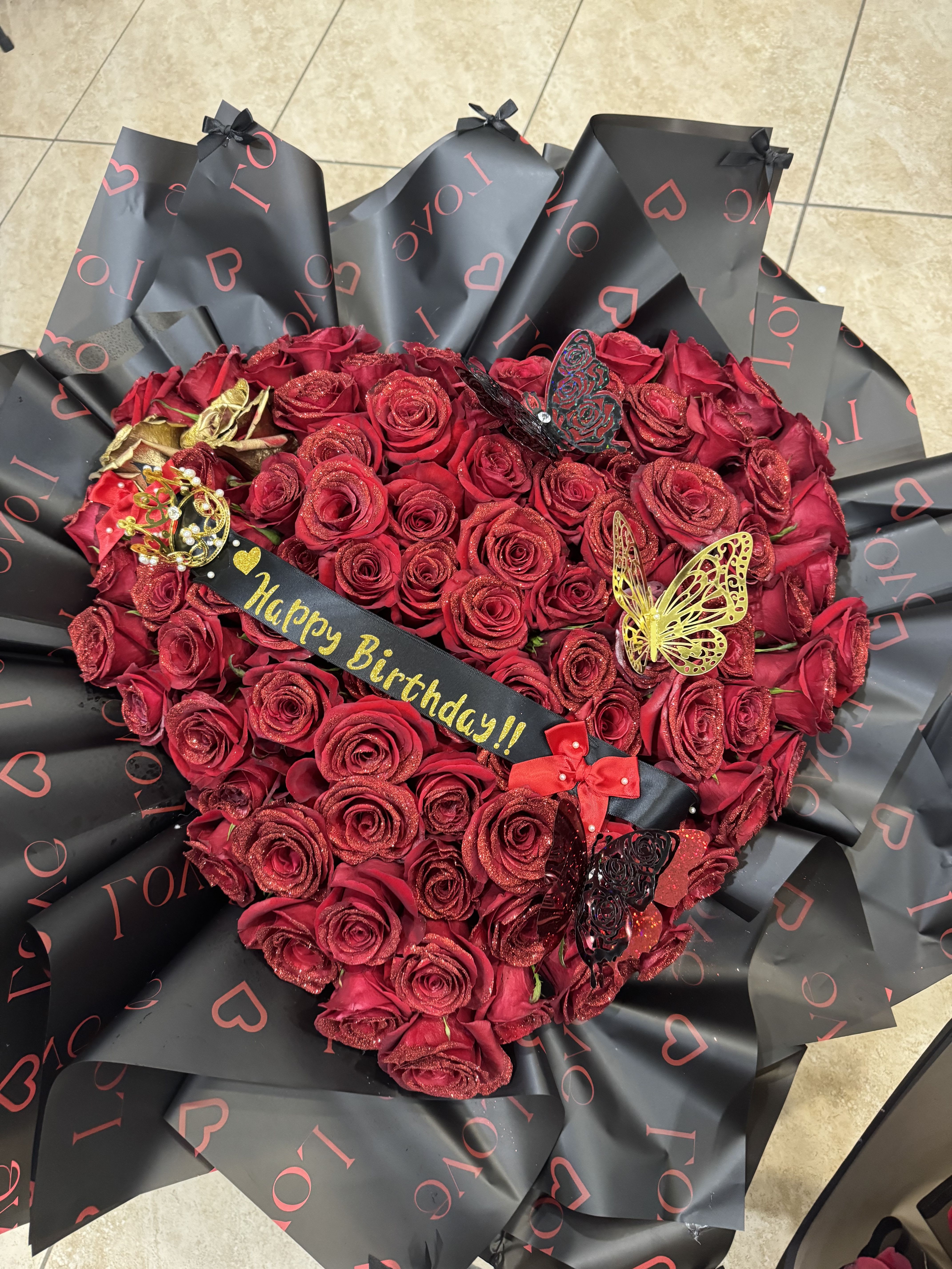 Naxxos - Heart roses bouquet