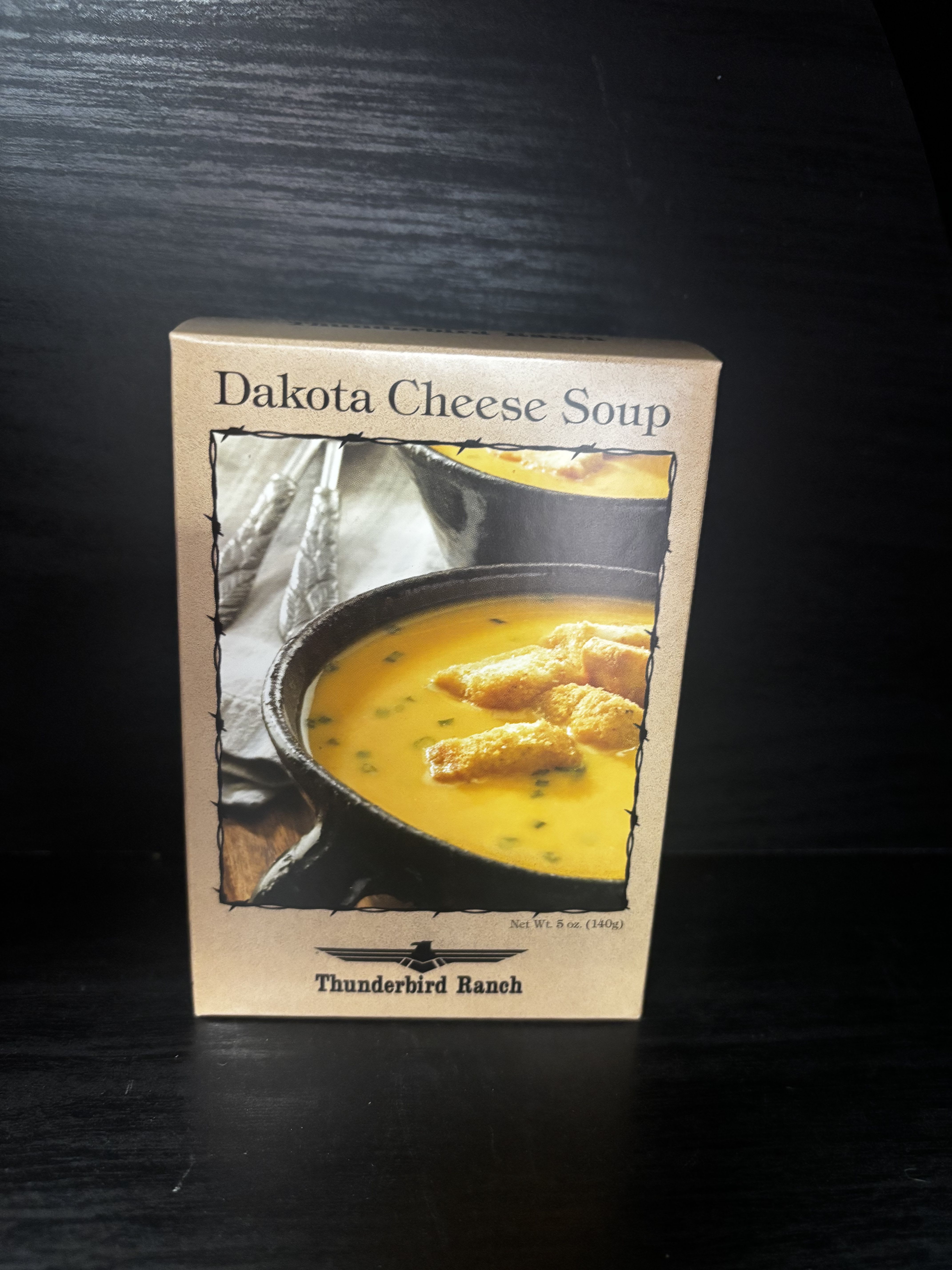 Box of Dakota Cheese Soup mix