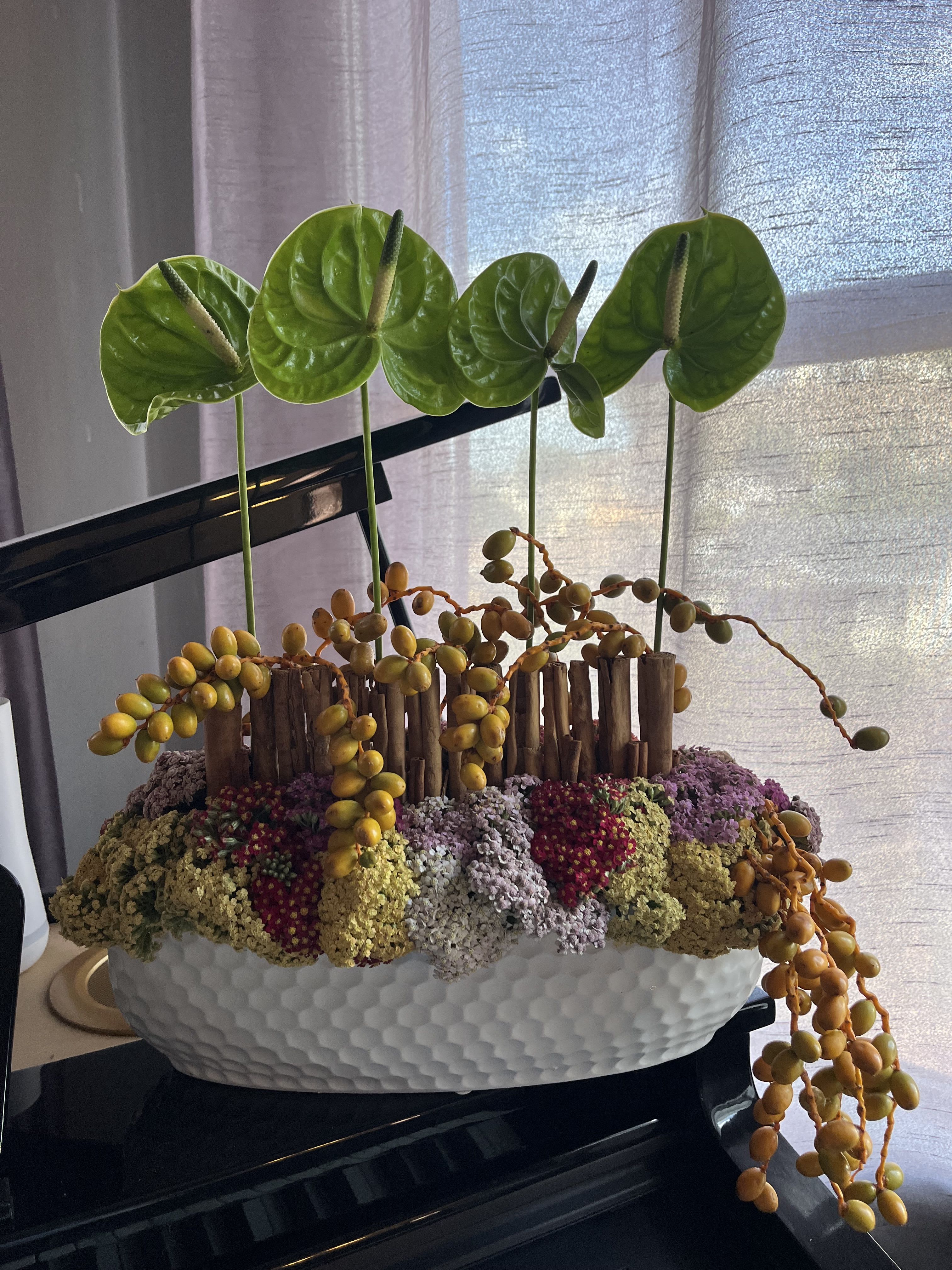 Anthurium Assembly  - Perfectly assembled green anthurium