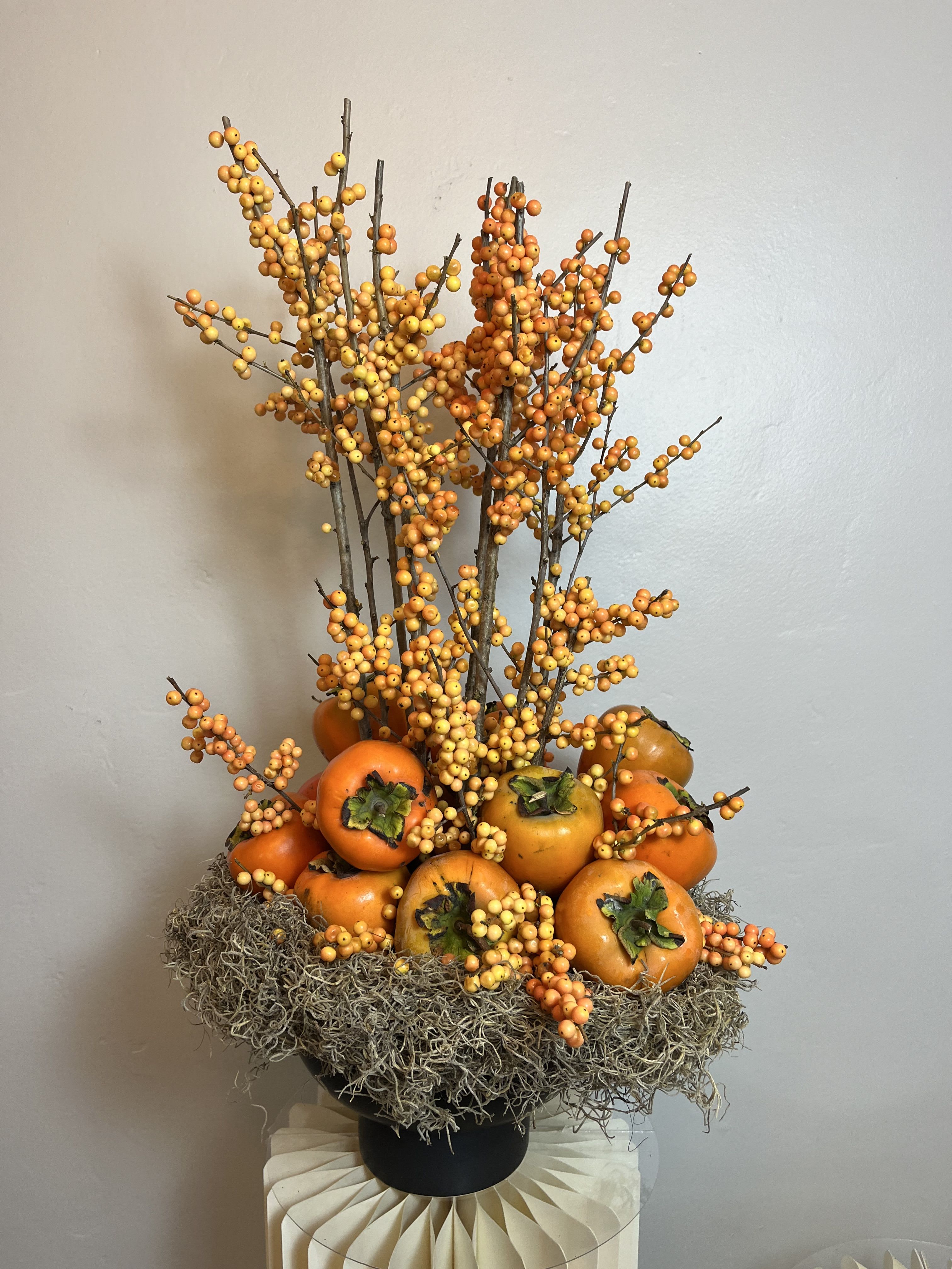 Persimmon Dance  - Custom available with seasonal fruits and vegetables 