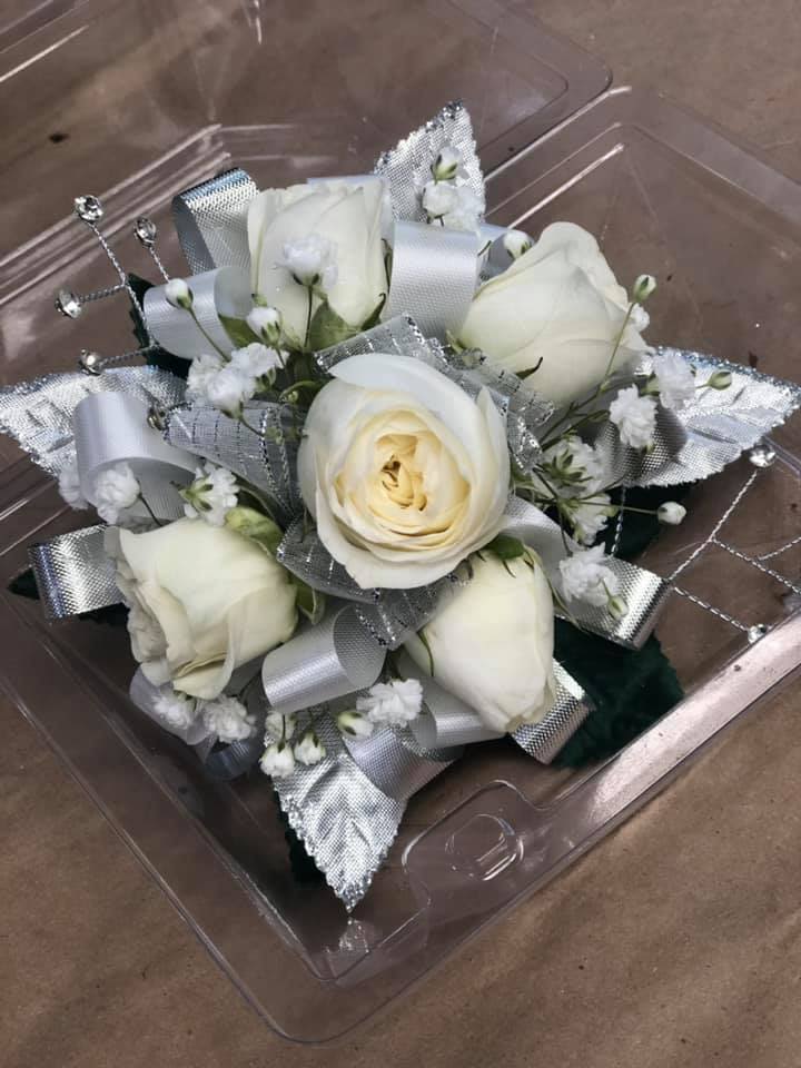 Prom Corsage - Ladies’ wrist corsage for prom—be sure to include your preferred colors in the notes!