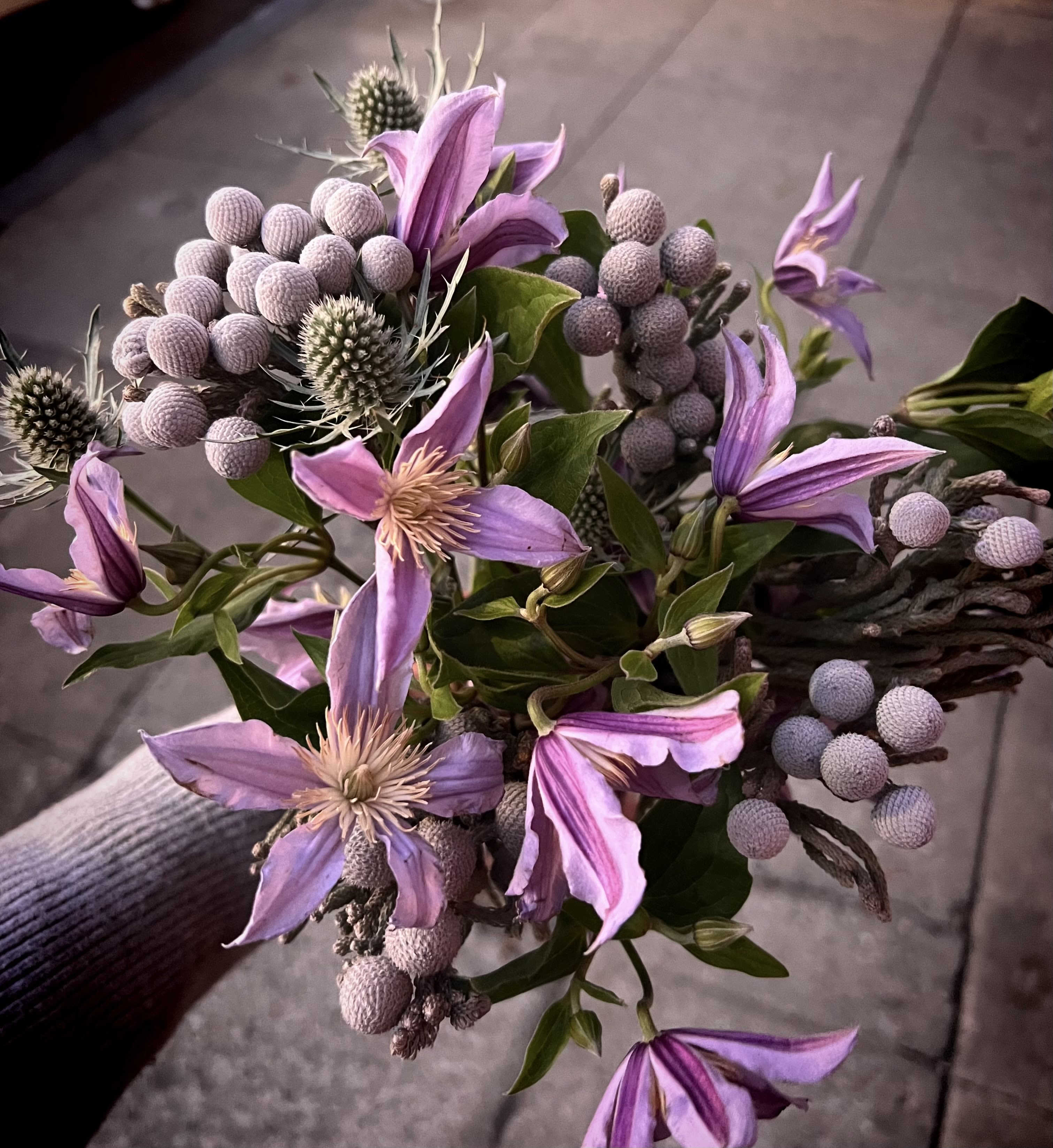 Dusty Romance  - Soft colors and touch of wild charm.