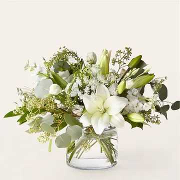 White Bride - Elegant white floral design for everyday or any event design