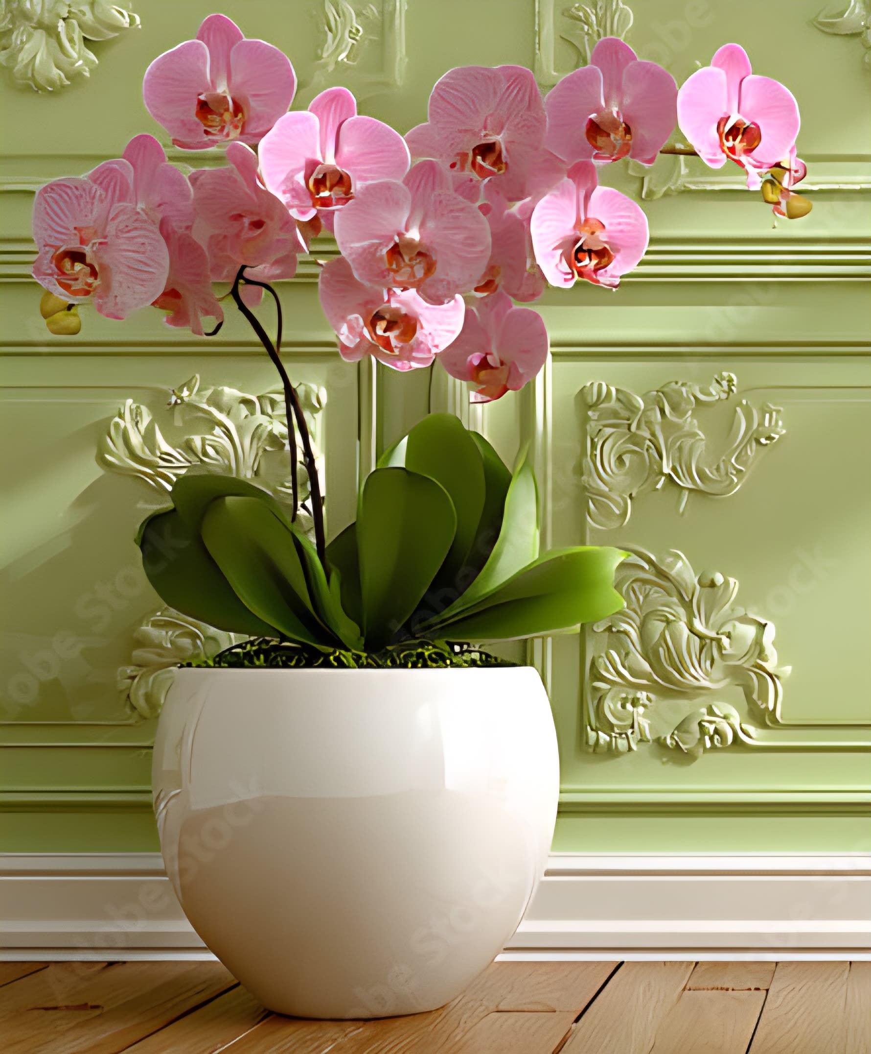Life in Pink - This elegant orchids features the soft, calming color of lavender orchids, creating a serene and sophisticated look. Perfect for adding a touch of luxury to any space or as a thoughtful gift.