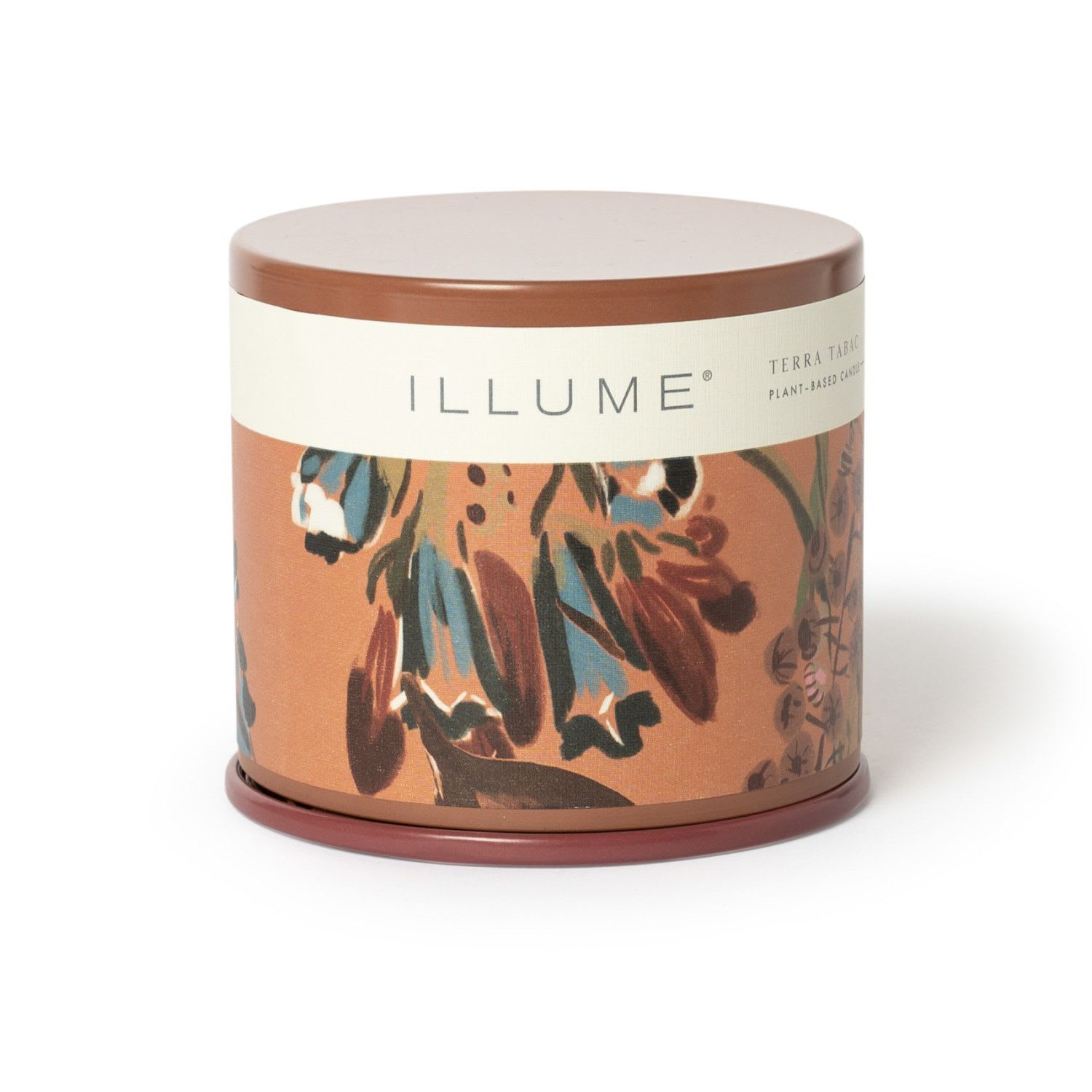 Terra Tabac Vanity Tin Candle - Burn time up to 50 hours.