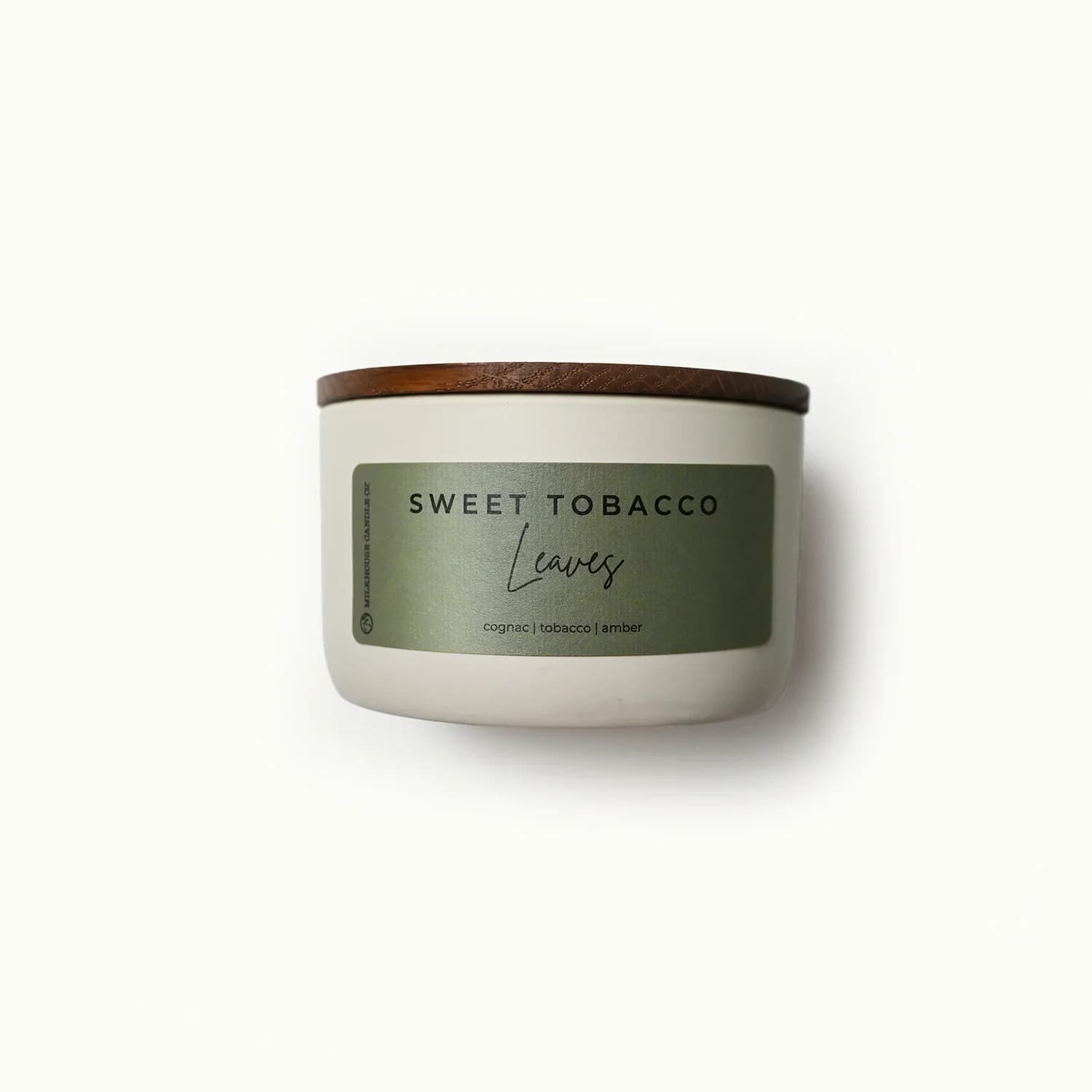 Sweet Tobacco Leaves Candle | 10 oz Signature Statement - Set the mood in any space—ideal for quiet evenings, gatherings, or gifting. Made with 100% all-natural soy wax Clean-burning, lead-free cotton wick