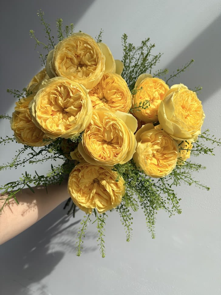 Yellow Roses - Tried and true rose bouquet.