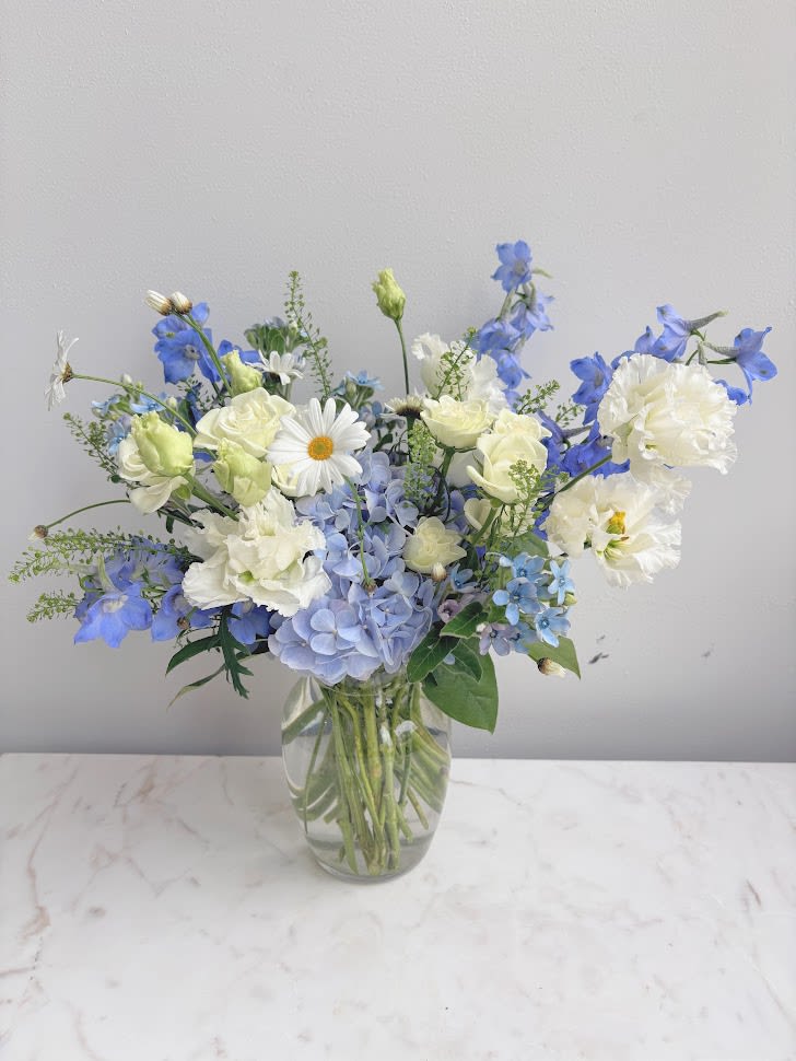 Crystal Waters - Clean and bright. Cool blues and crisp whites to bring a welcome tranquility.