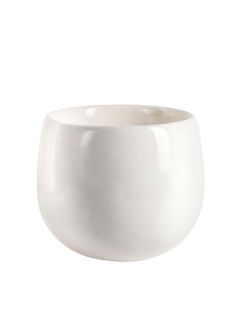 Ceramic Bowl - Sleek ceramic bowl vase