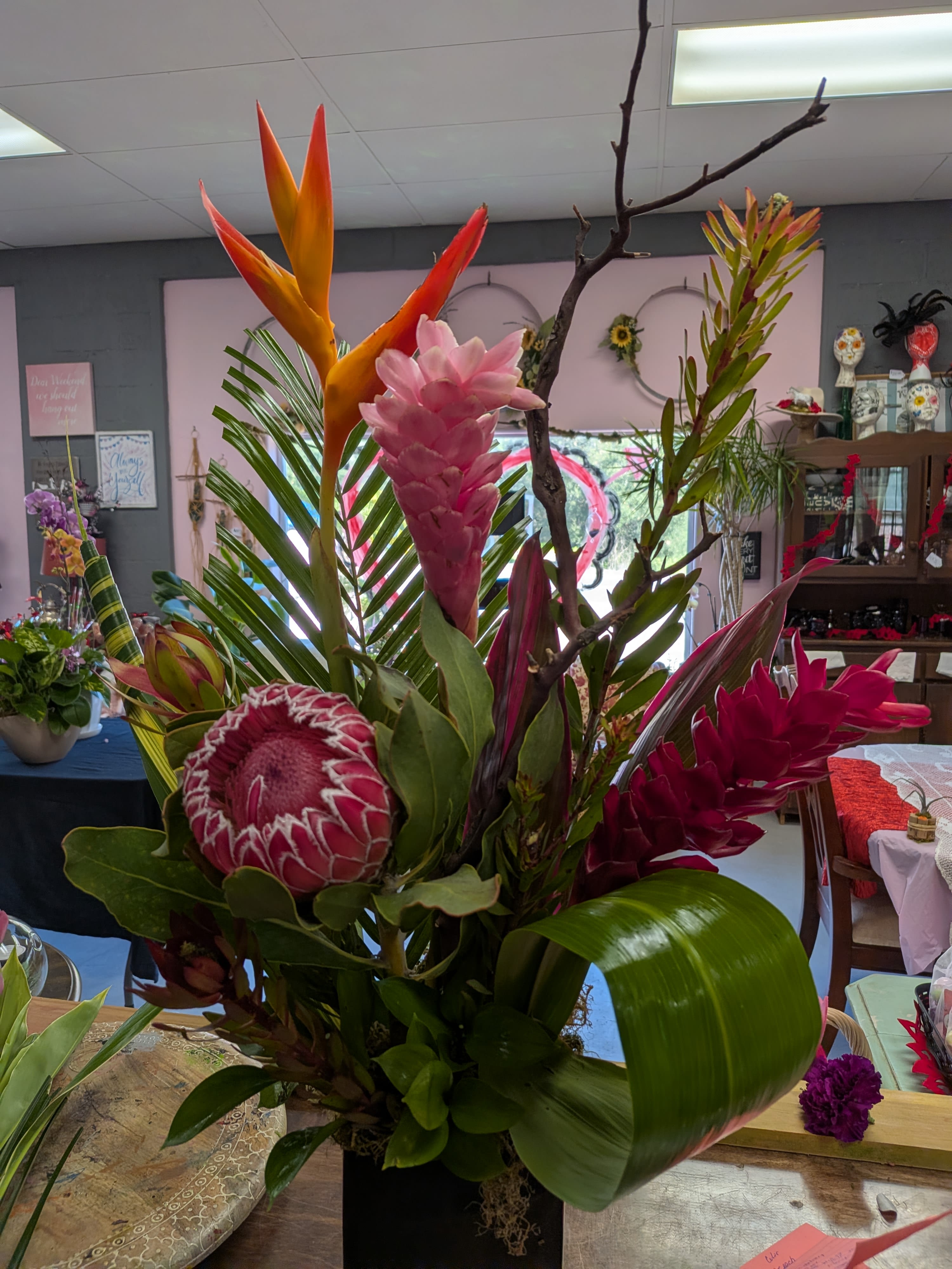 Tropical Paradise - Tropical flowers with vibrant colors and exotic appearances.