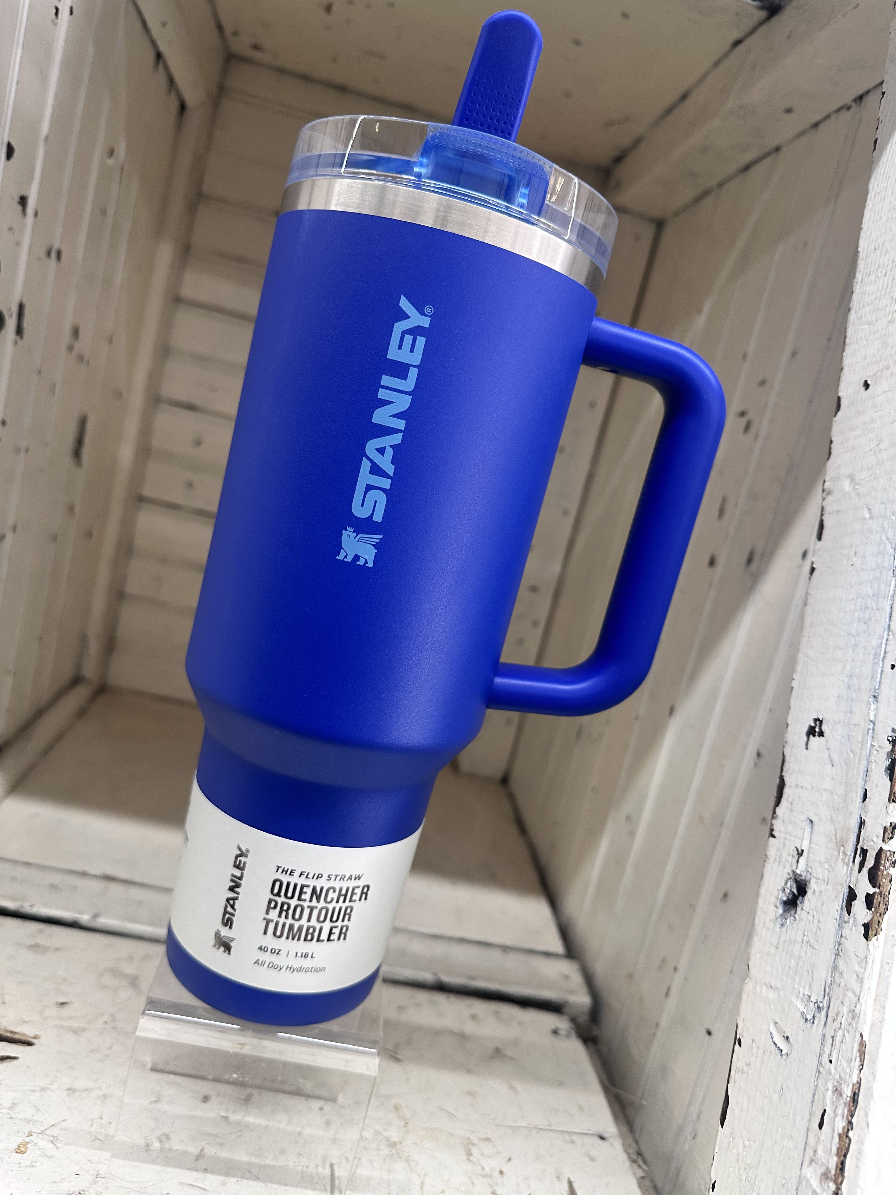 Stanley Cups 40 oz - Our Stanley tumblers are the perfect gift for any occasion!  Purchase one as is or let us create a beautiful gift by pairing it with a fresh floral arrangement. Whether you're celebrating a birthday, saying thank you, congratulating someone, or simply brightening their day.  We've got you covered.  