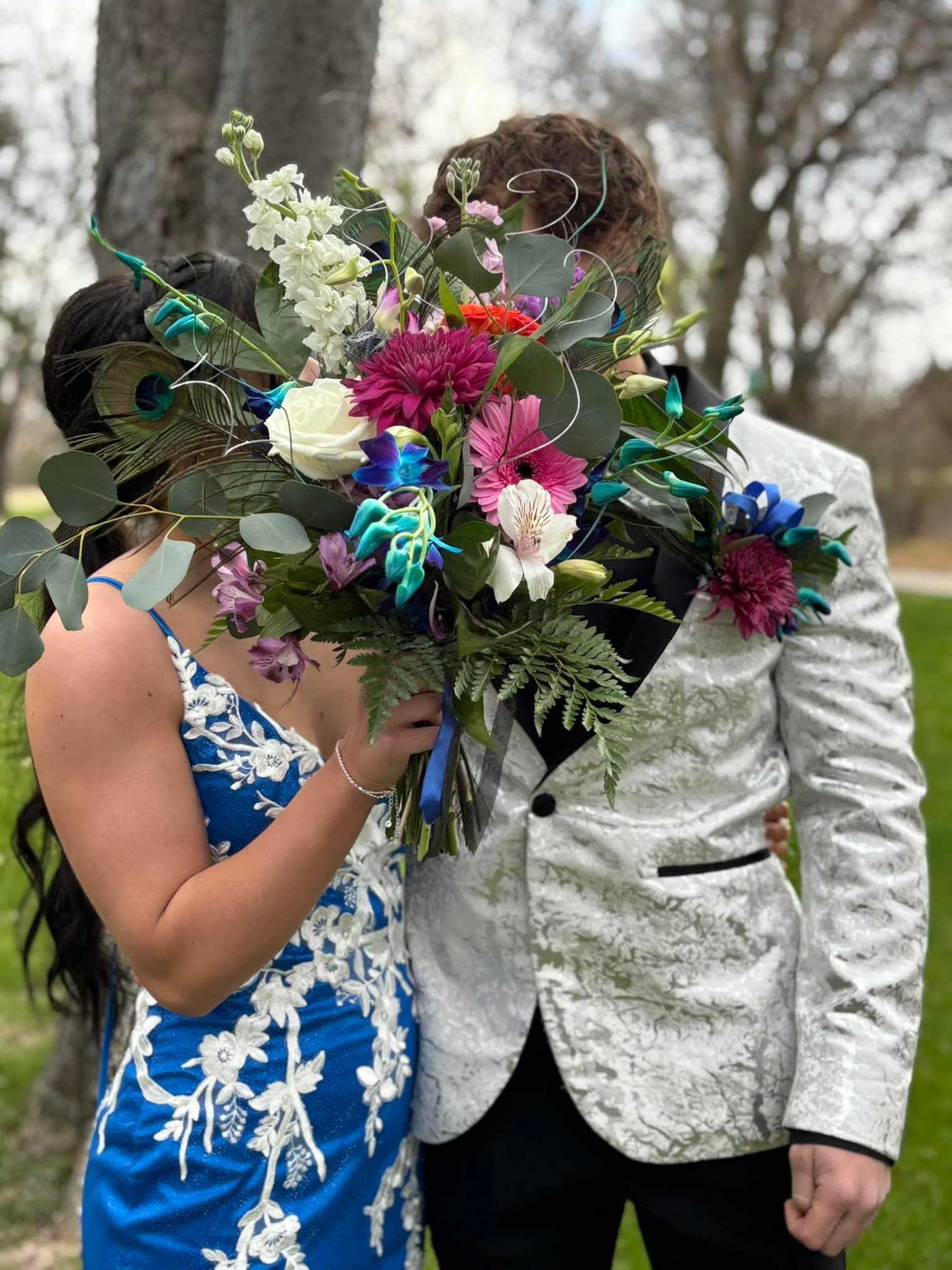 Prom Bouquet - Contact us with any questions and the specifics of what you have in mind. 