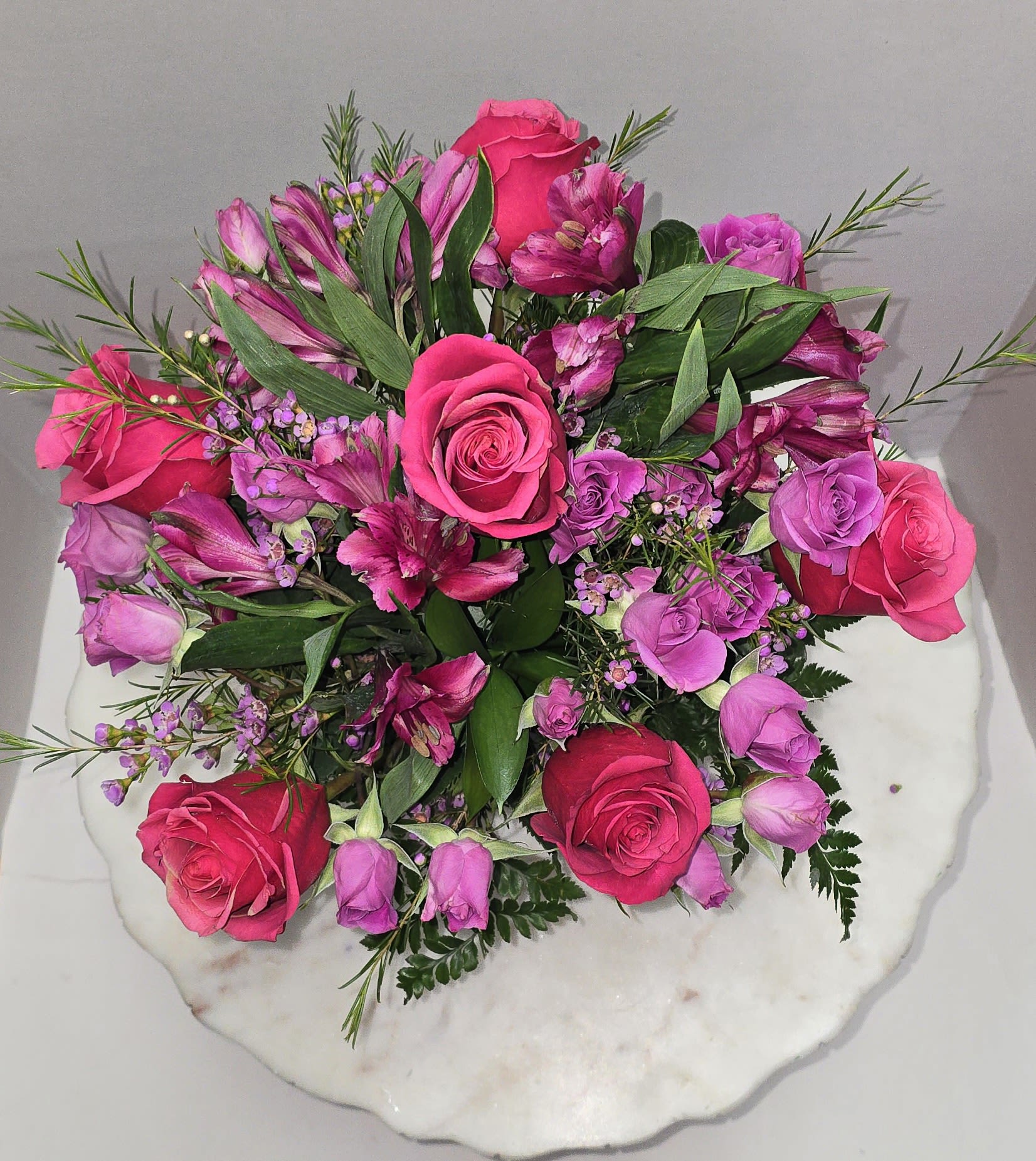 Warm Embrace Arrangement  - A warm hug, this beautiful wonderful arrangement with warm colors perfect for any occasion.