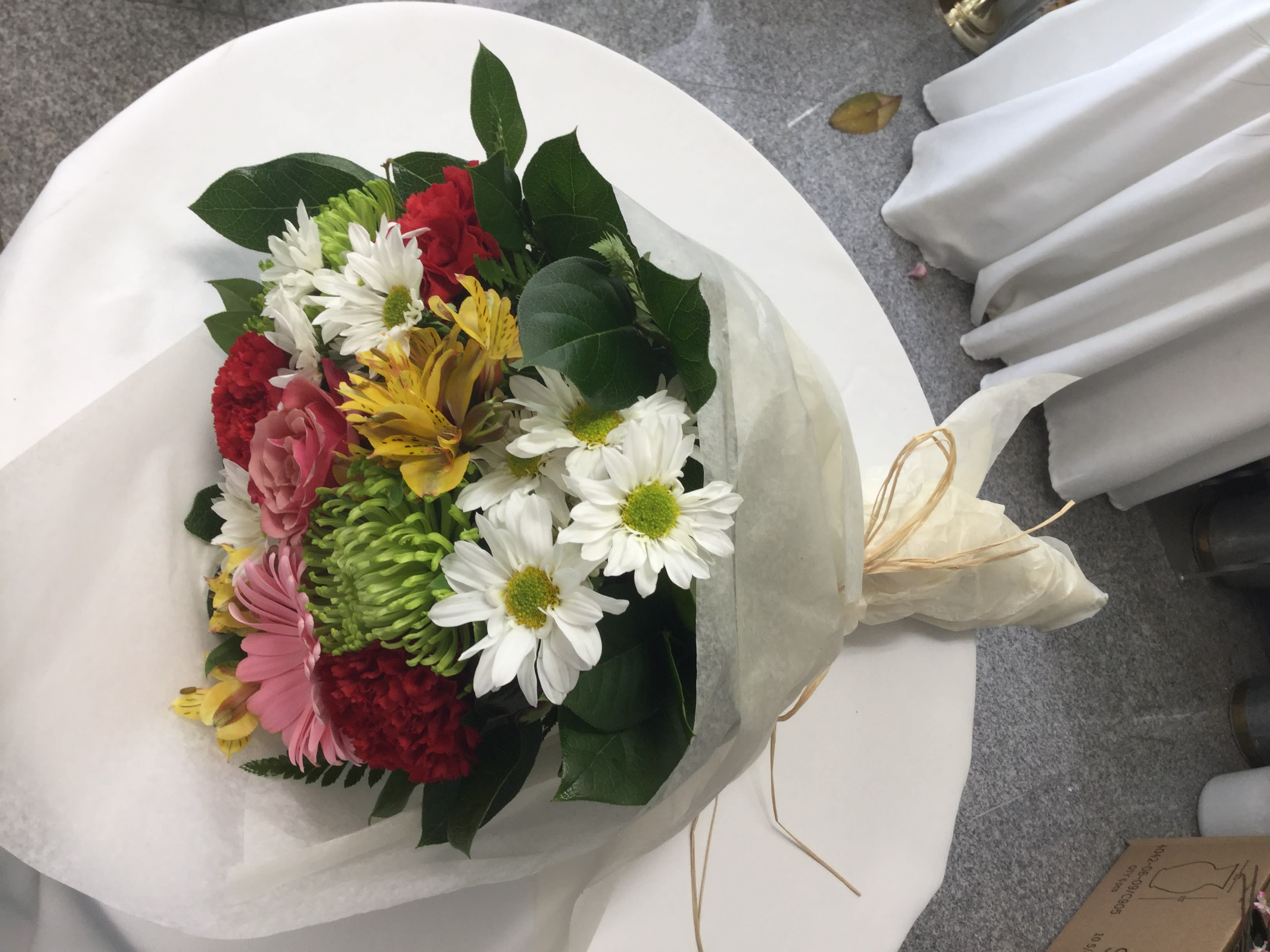 Happy Sentiments Artisan Bouquet - This bouquet is hand-crafted and designed with thoughtful sentiments in mind. Includes a gorgeous mix of fresh blooms in a wide variety of shades. Makes for a great gift during every special occasion.