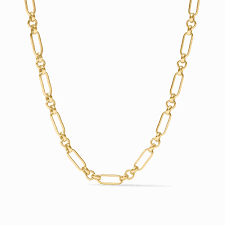Collette Link Necklace - Gold Julie Voss Collette Link Necklace  Discover the art of giving at Petals, Wilmington, Delaware’s destination for luxury gifts and home décor. Our curated collection features beautifully crafted items for every occasion — birthdays, weddings, anniversaries, holidays, and life’s special celebrations. At Petals, we believe every gift should tell a story. From hand-poured candles and elegant keepsakes to stylish home accents, gourmet treats, and floral-inspired décor, our selection combines timeless charm with modern sophistication. Each piece is chosen with care to reflect the quality, creativity, and personal touch our Wilmington customers love.  Same-day delivery available throughout Wilmington and nearby areas including Greenville, Hockessin, Newark, and the Brandywine Valley Whether you’re looking for a thoughtful hostess gift, a luxury home accent, or something simply beautiful to brighten someone’s day, Petals offers fine gifts and personalized service that make every occasion memorable. Visit our Wilmington boutique or shop online today — and see why Petals is Delaware’s trusted name for fine gifts and inspired giving.