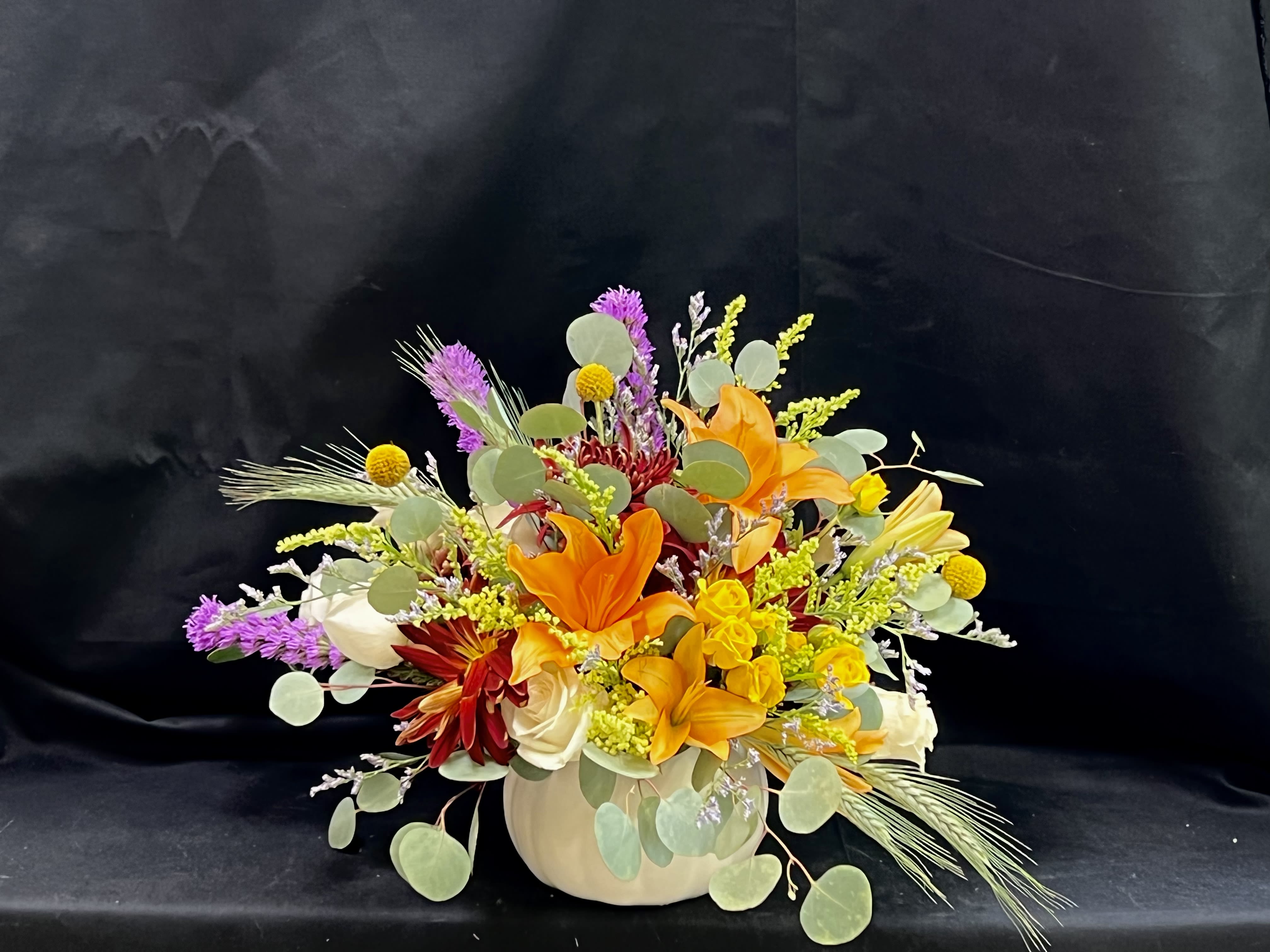 Pumpkin surprise  - Surprise your hostess this thanksgiving with a beautiful pumpkin surprise. Or send your friend many blessing this Thanksgiving 