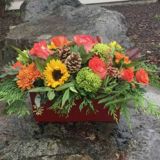 Let's Gather  - Thanksgiving centerpiece sure to dress up your. holiday table 