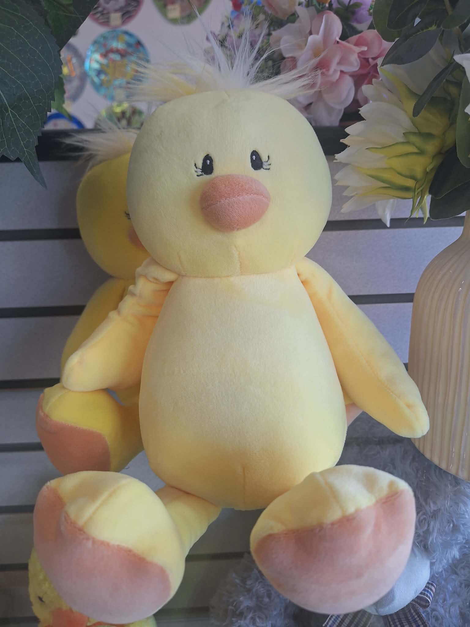 Medium Easter Duck - Add this medium duck to your Easter basket or send with a bouquet of balloons