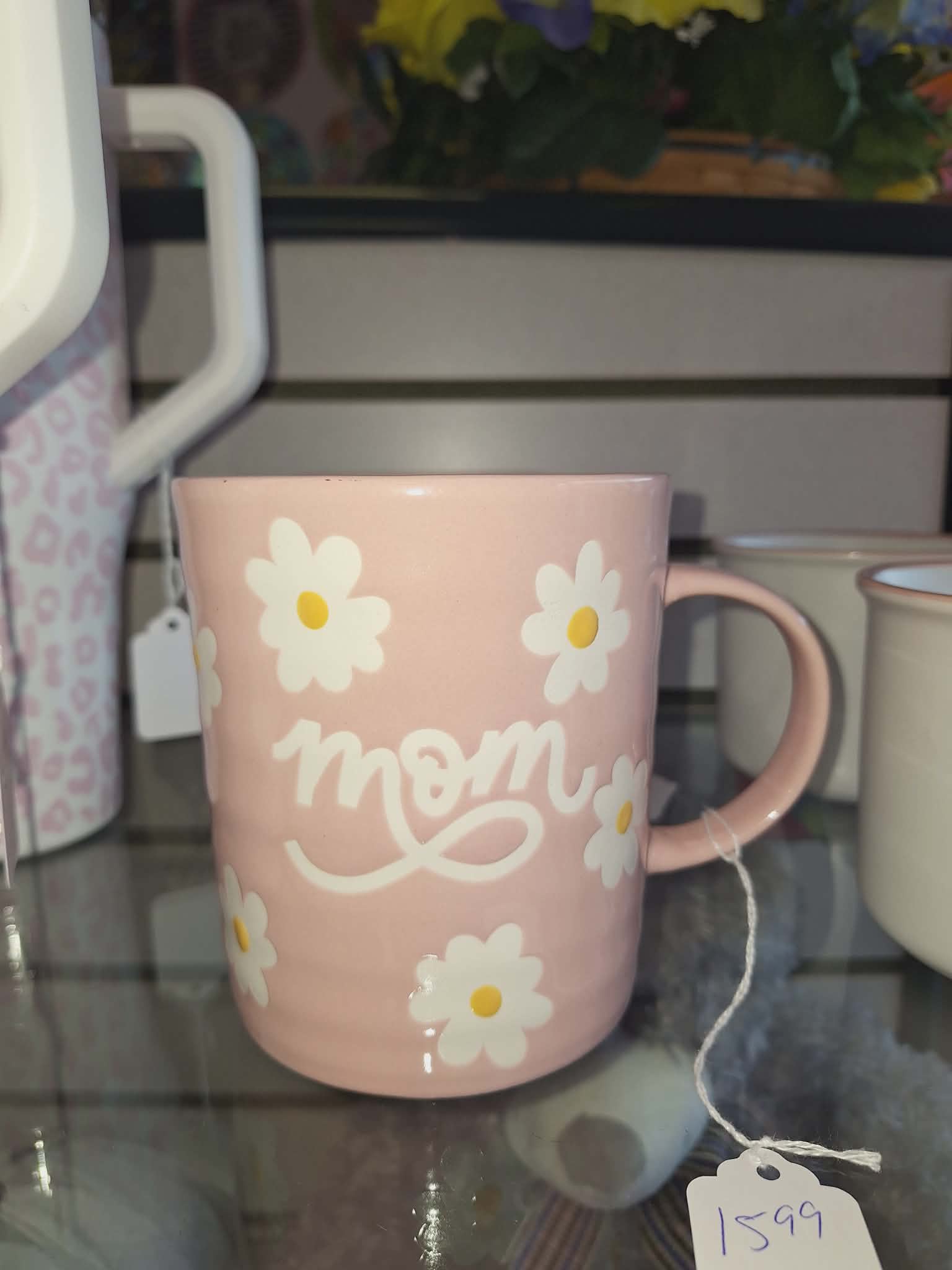 Mom Mug - Add this oversize mom mug you can add to your order or even have your floral arrangement made inside the mug.