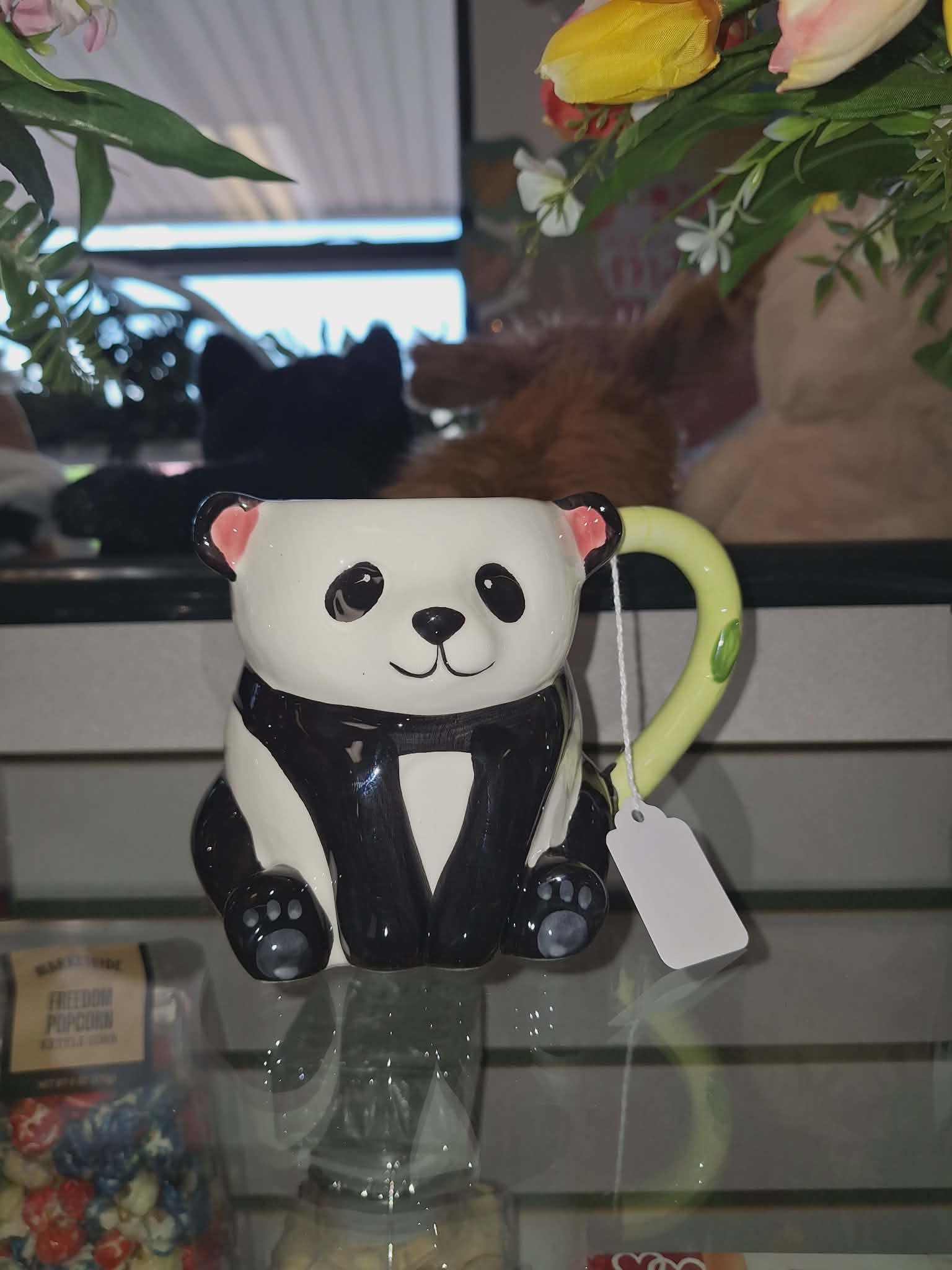 Panda Mug - Panda mug you can add to your order or even have your floral arrangement made inside the mug.