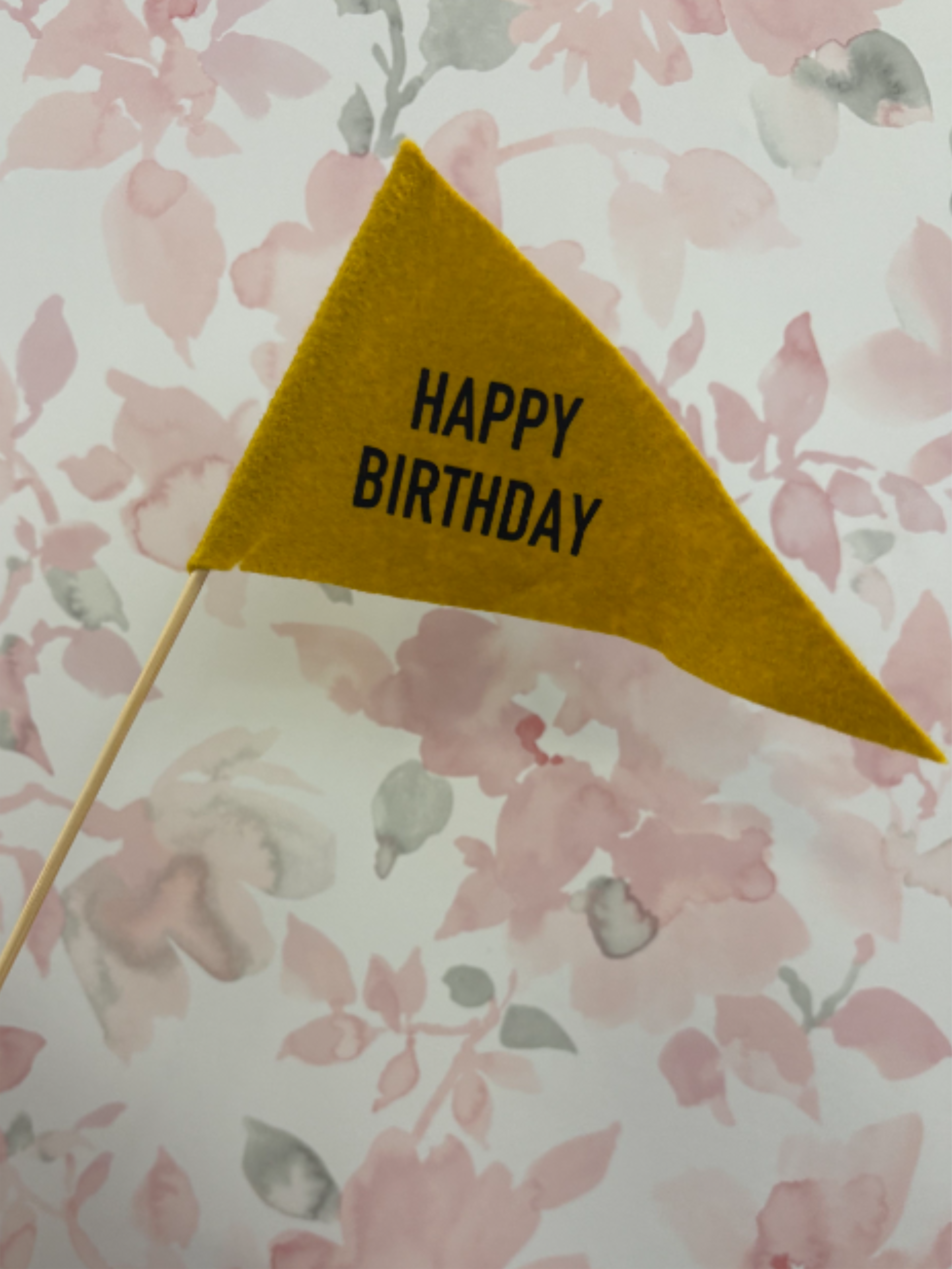 HBD Flag Yellow - flag