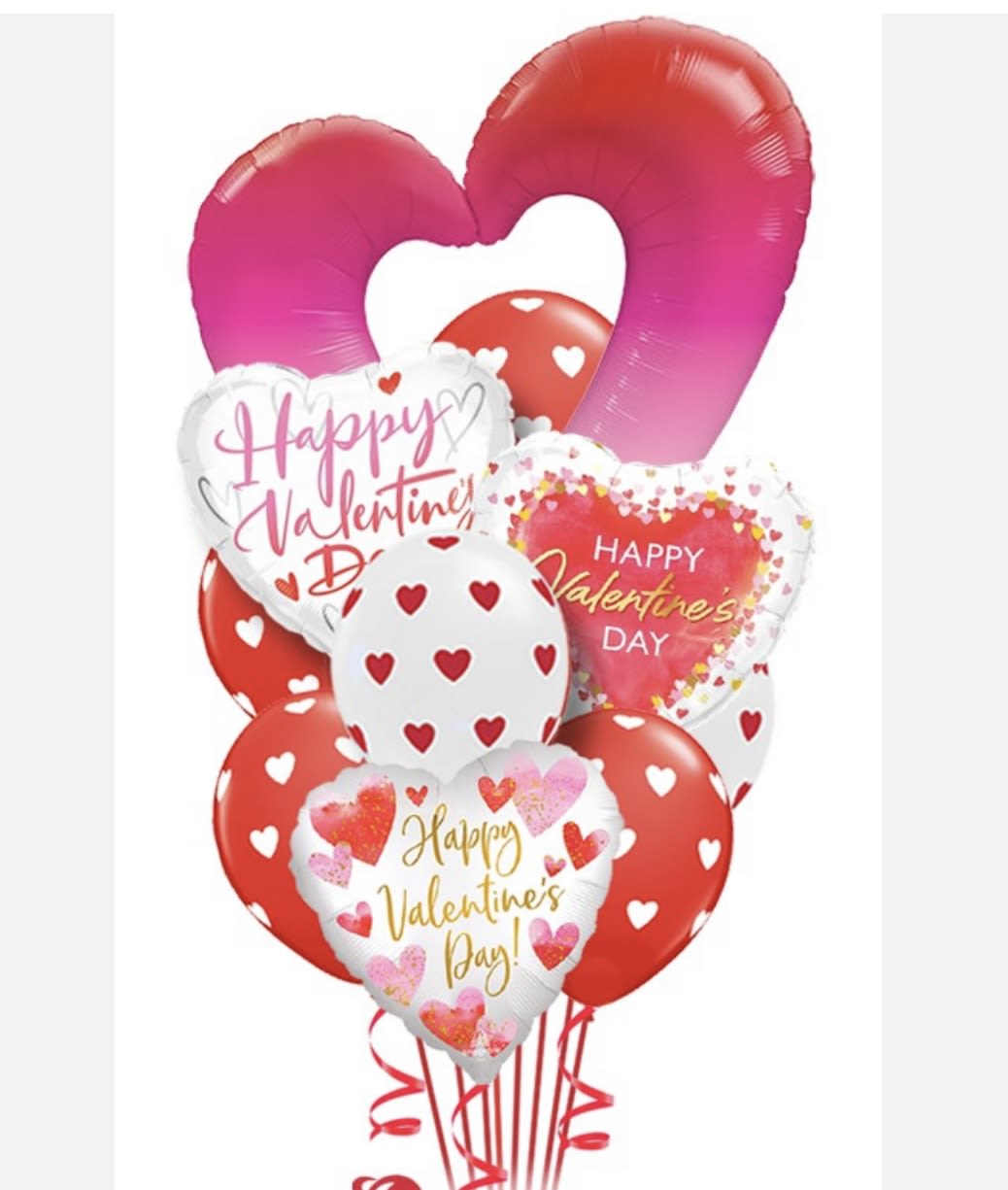 Balloon Bouquet  - 4 mylar bouquet 4 Latex 