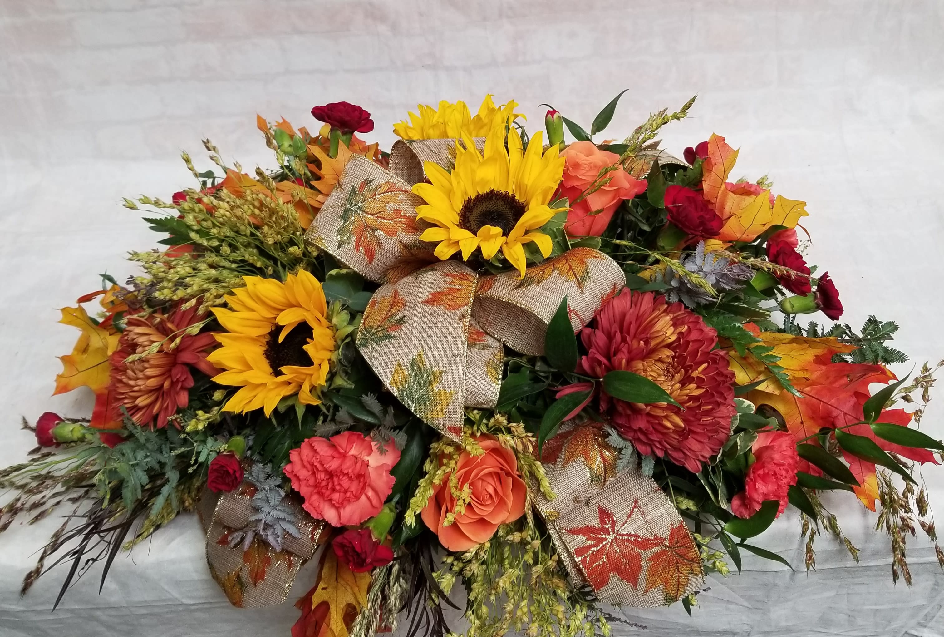 Forever Fall - Select this dried centerpiece for your table. This is the perfect long lasting arrangement to place on table to last the whole season.