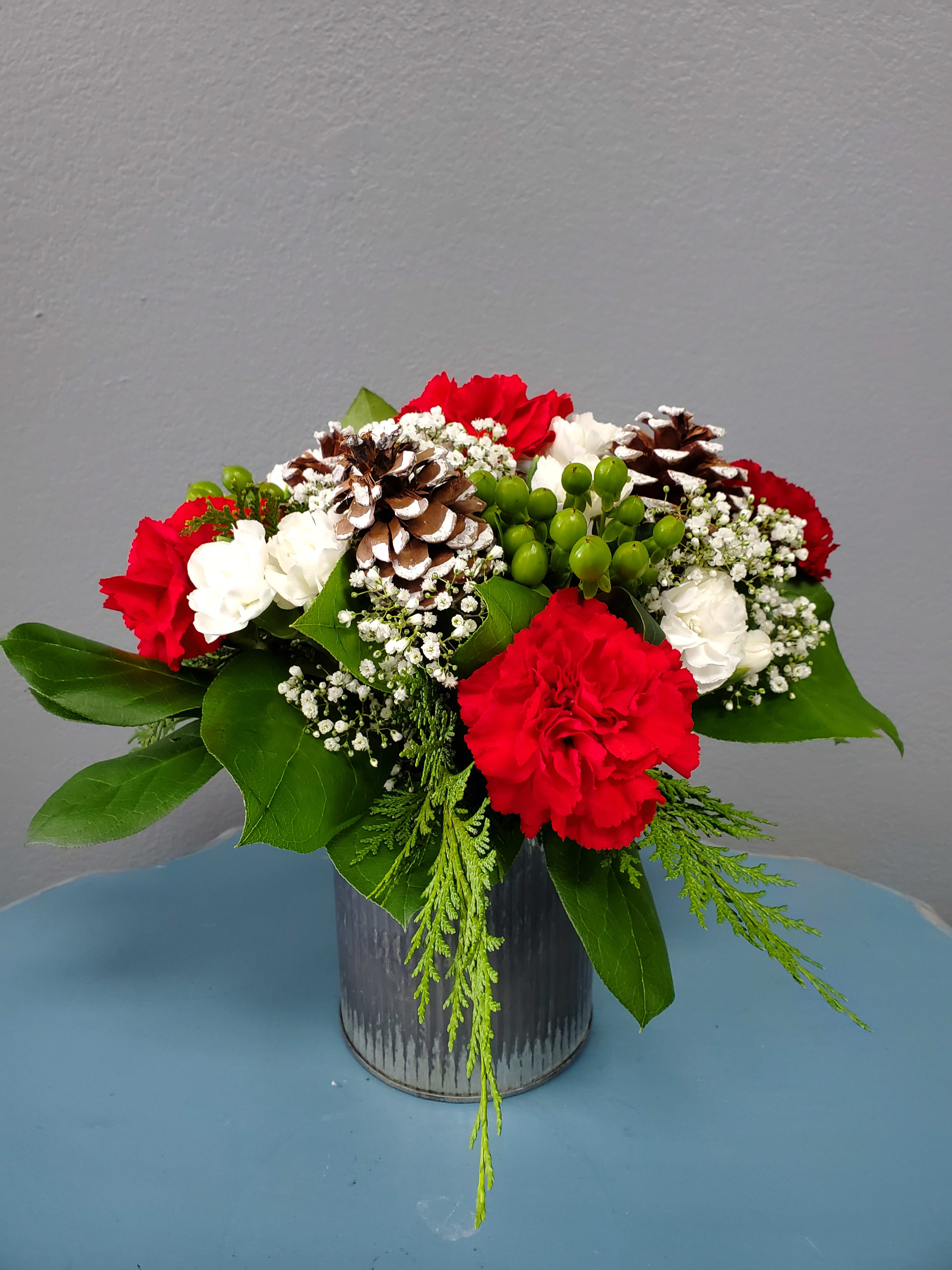 design 60 - carnations xmas style