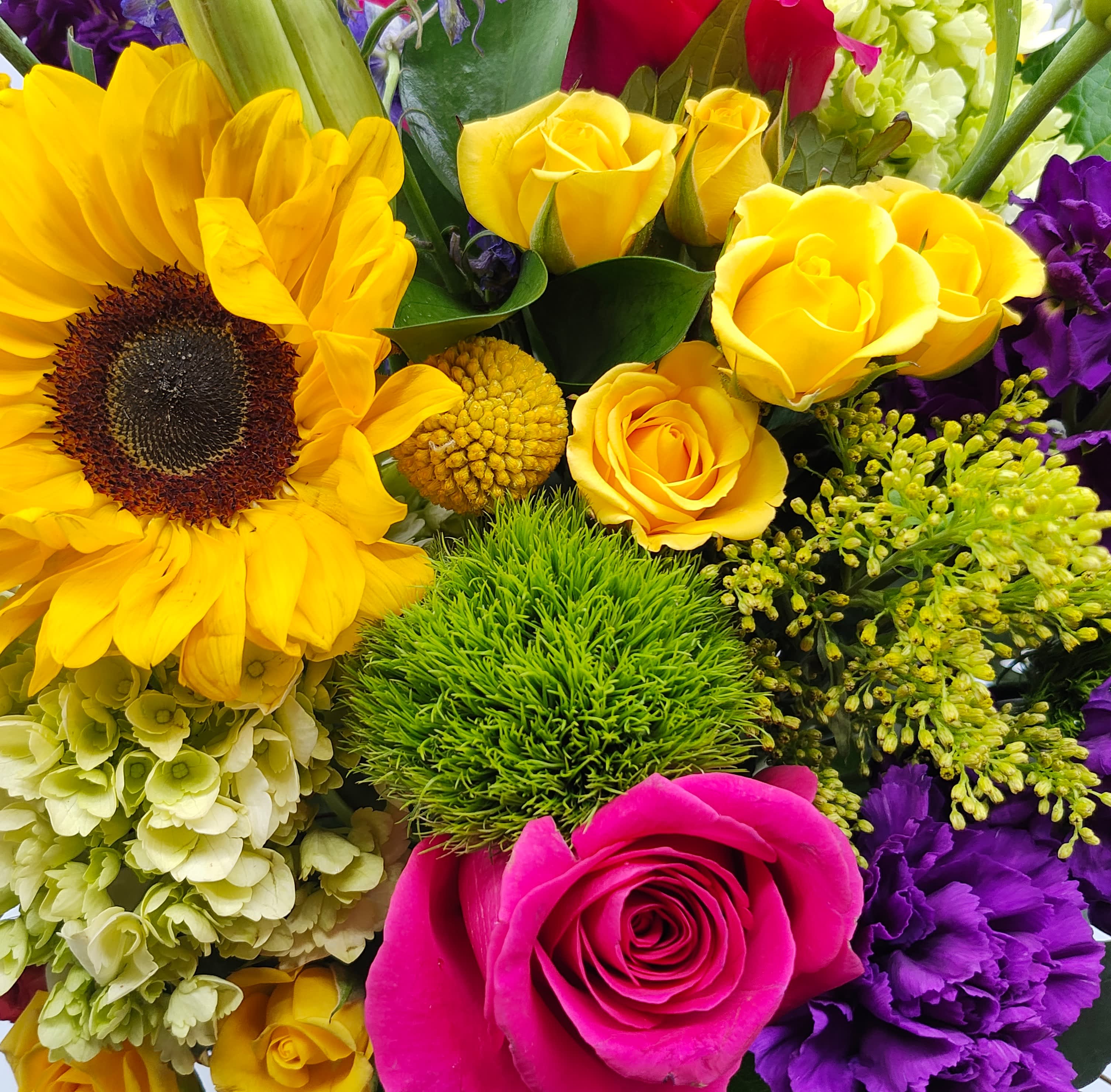 Three Months Flower Subscription  - A vase of the season's best flowers delivered once a month for three months to your favorite person.