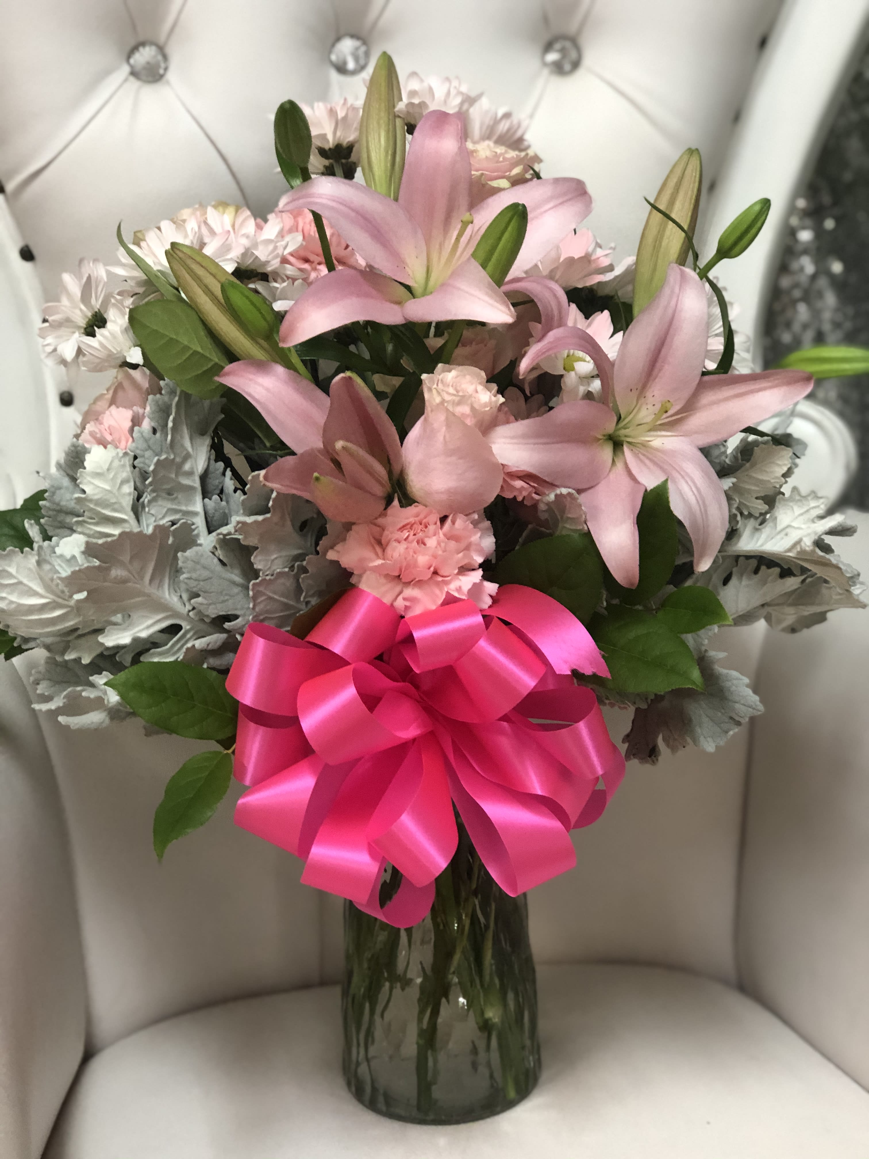 For you pink - Roses lilies and more