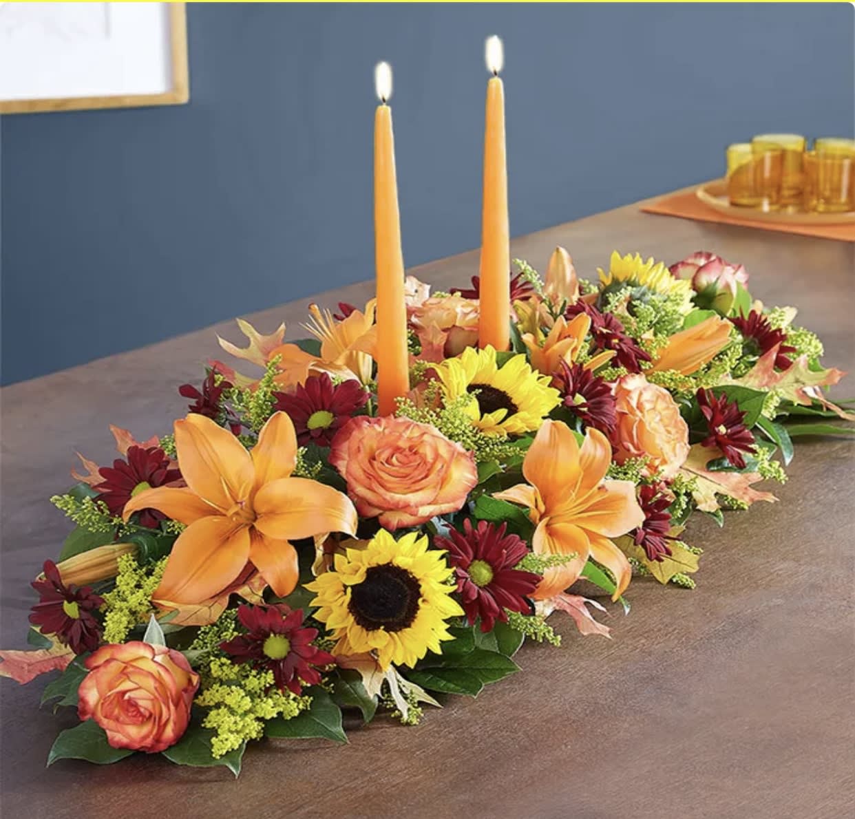 Fields of Europe centerpiece - Perfect fall color for you table
