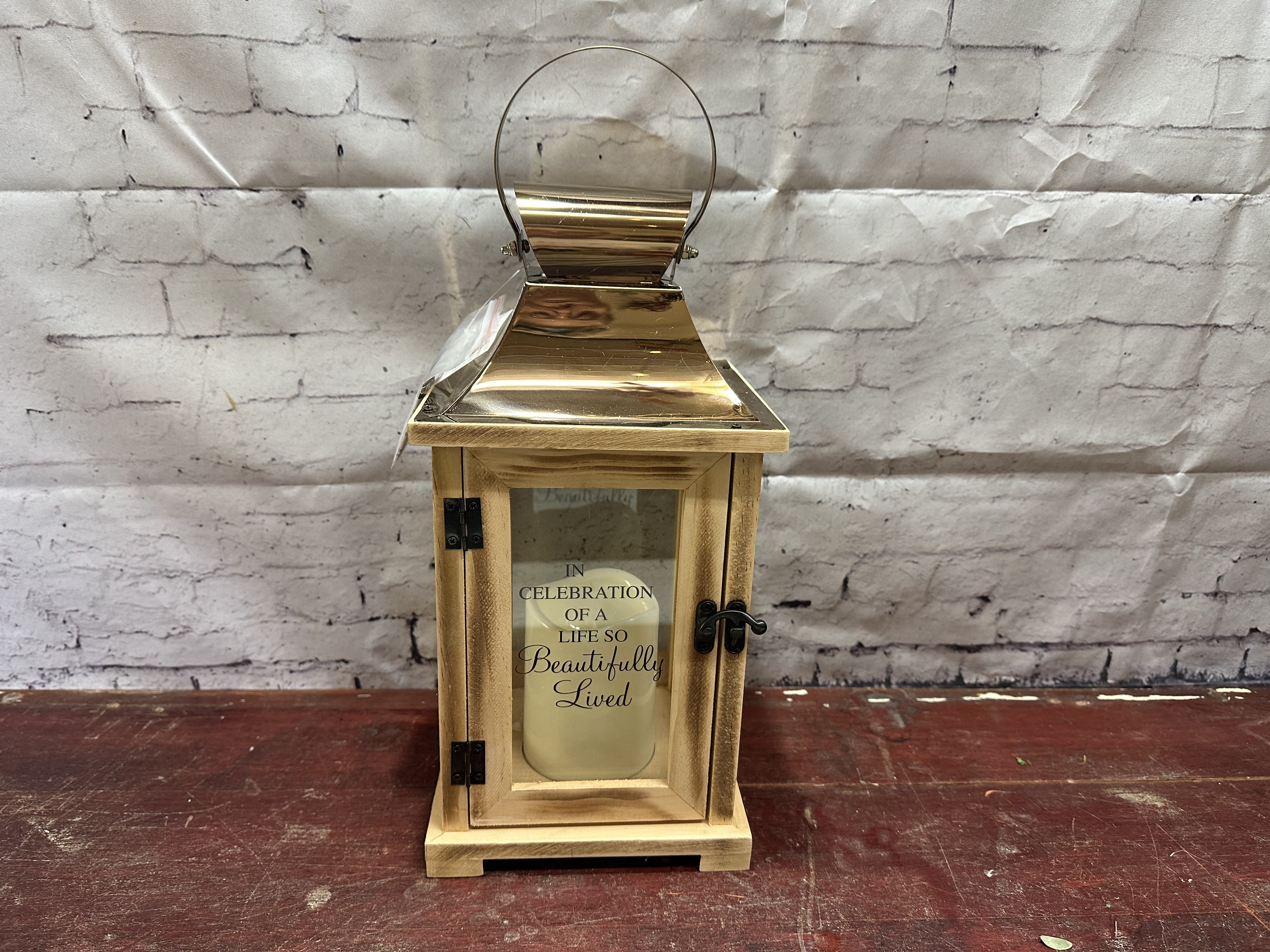 Beautifully lived lantern - In celebration of a life beautifully lived lantern