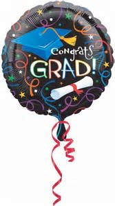 GRAD'S  MYLARS BALLONS - ASST MYLAR BALLOONS FOR GRADUATION 