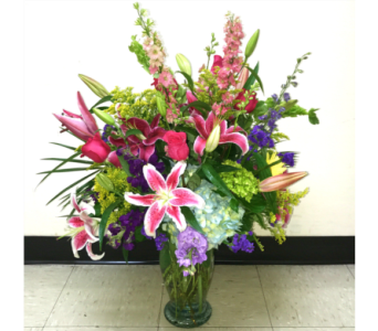  SWEET SERENADE [TT-ARR53] - SWEET SERENADE ARRANGEMENT BY TWIN TOWERS FLORIST      As Shown : TT-ARR53 