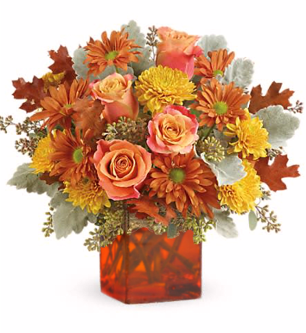[TT-ARR62]:  GOLDEN GRATEFUL BOUQUET - GOLDEN GRATEFUL BOUQUET BY TWIN TOWERS FLORIST