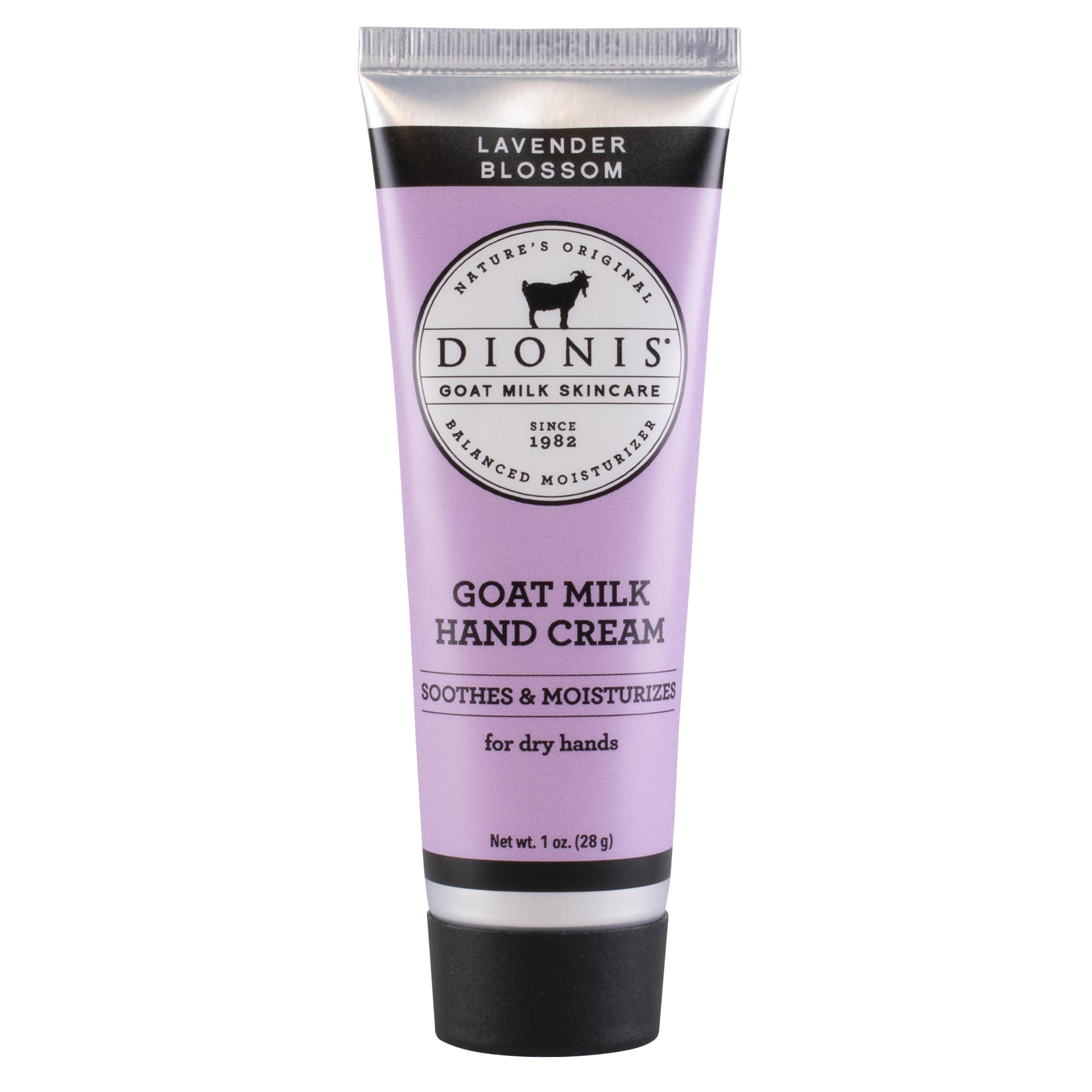 Dionis Lavender Blossom Goat Milk Hand Cream - 1oz Goat Milk Hand Lotion 