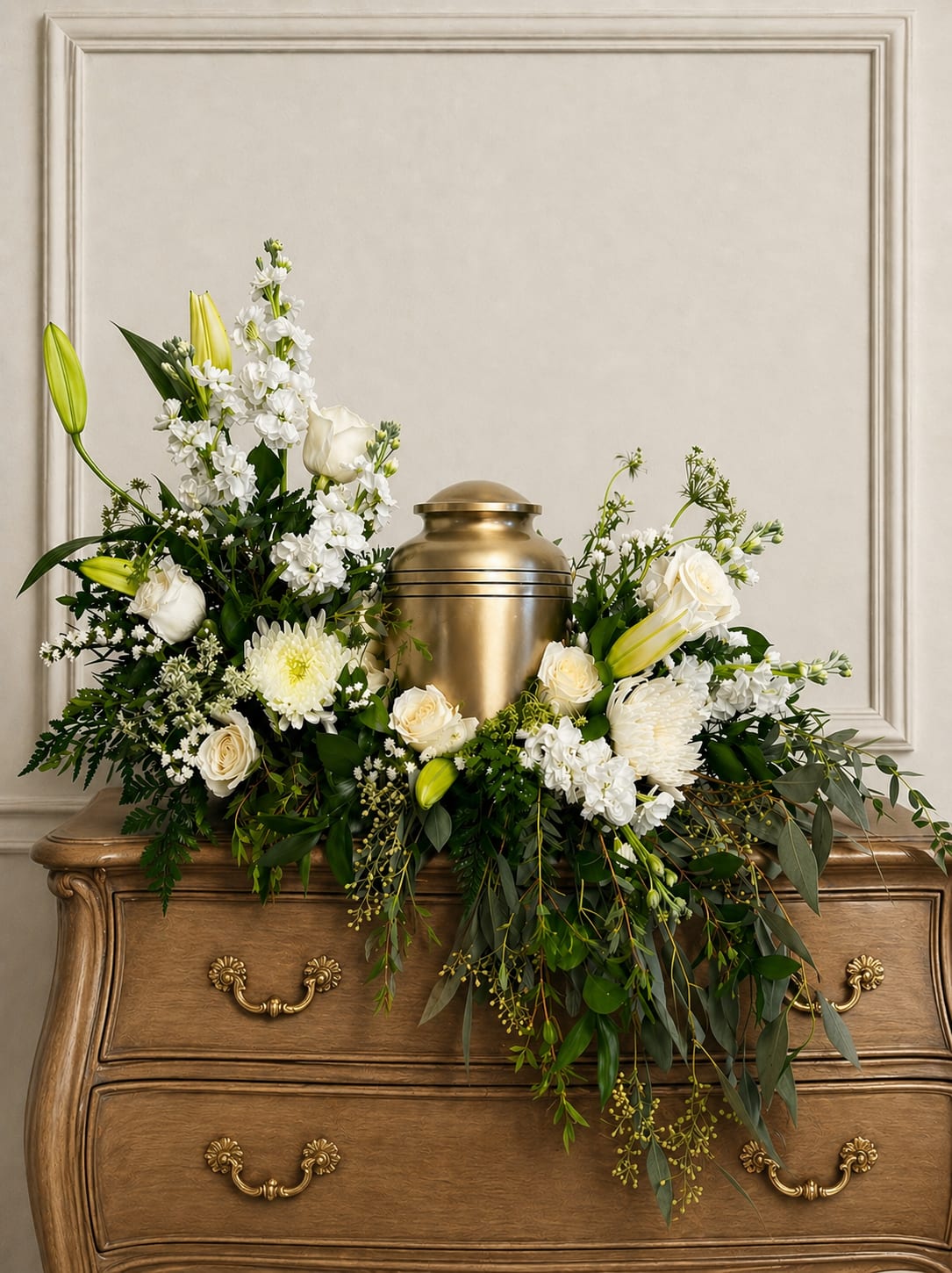 Sympathy Urn spray  - This urn spray is customizable to colors for your loved one. 