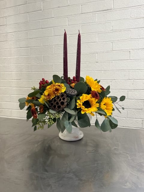 custom Posies by Patti Centerpiece - Pick you colors and we will design a custom arrangement just for you!