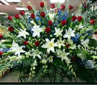  PODIUM ARRANGEMENT 110 [TTPOD110] - PODIUM ARRANGEMENT 110 BY TWIN TOWERS FLORIST      As Shown : TTPOD110 