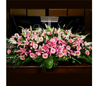  PODIUM ARRANGEMENT 120 [TTPOD120] - PODIUM ARRANGEMENT 120 BY TWIN TOWERS FLORIST      As Shown : TTPOD120 