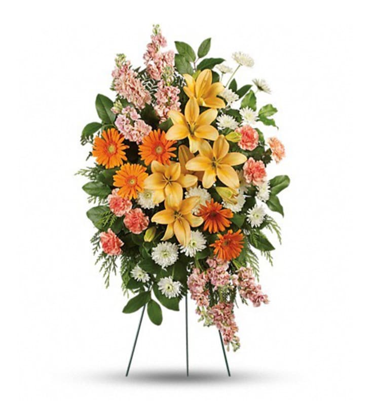 Treasured Lilies Spray  - Treasured Lilies Spray by Twin Towers Florist