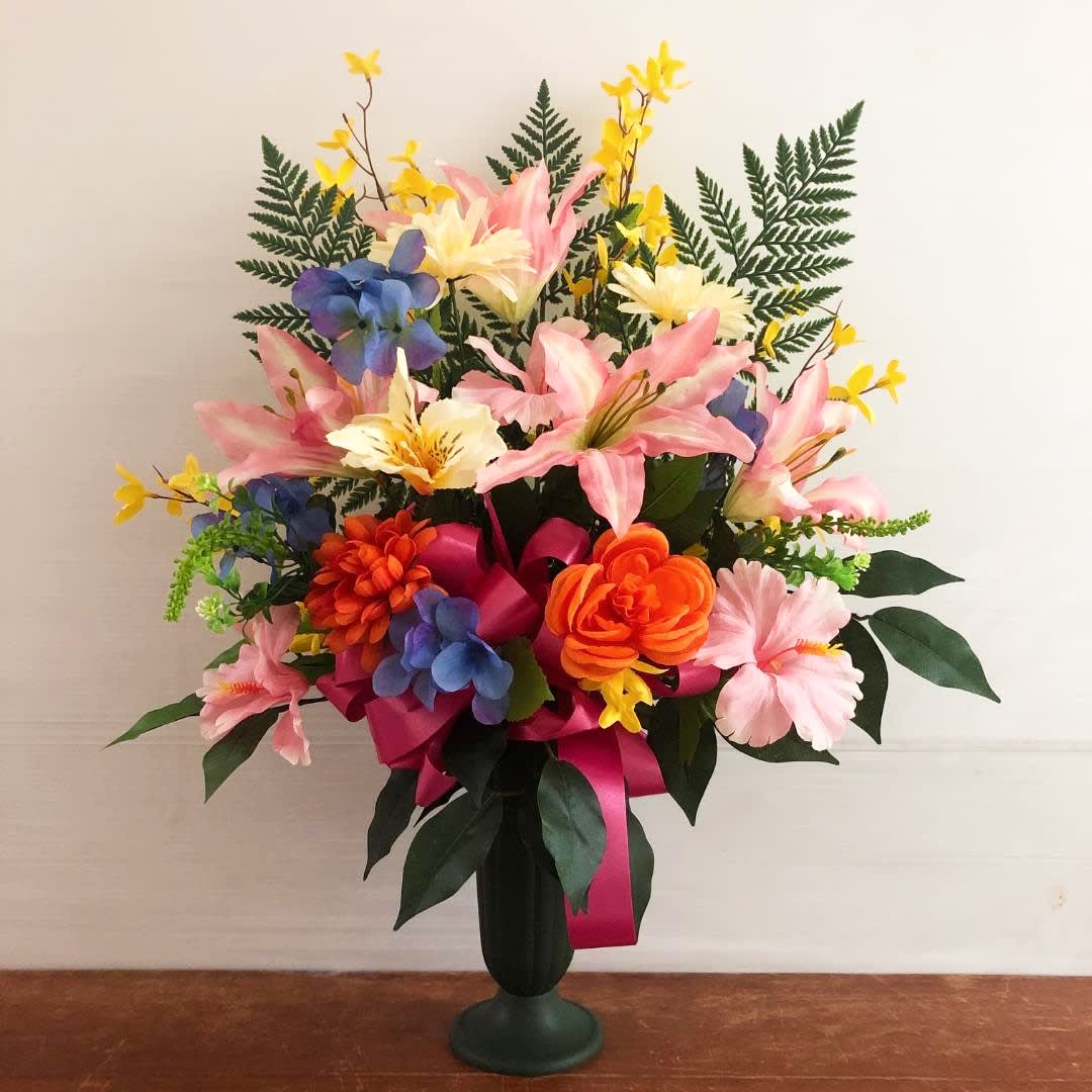 [TT-SILK005]:   SILK ARRANGEMENT 005 (ARTIFICIAL FLOWERS) - SILK ARRANGEMENT 005 BY TWIN TOWERS FLORIST IN ARLINGTON, VA (ARTIFICIAL FLOWERS) 