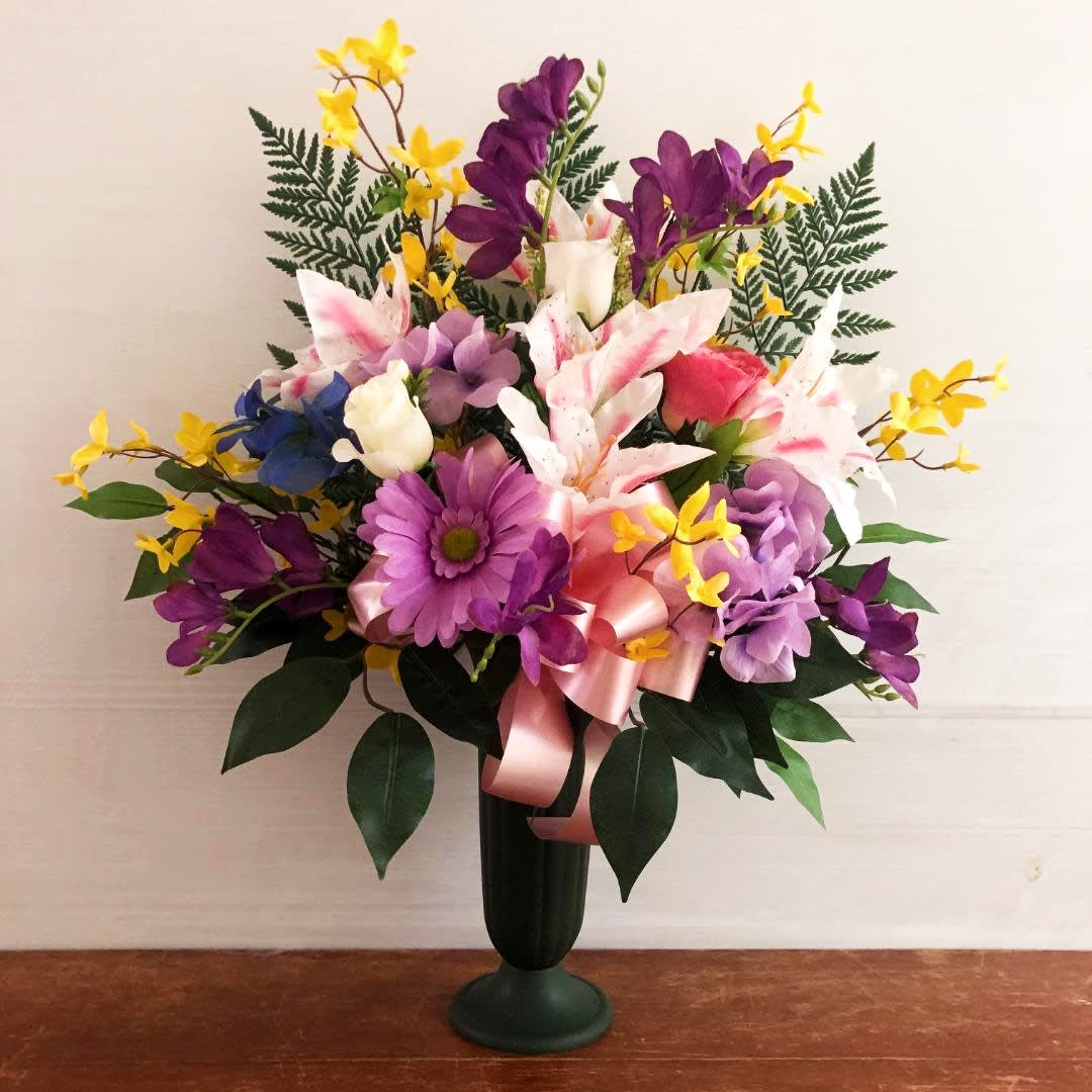[TT-SILK002]:  SILK ARRANGEMENT 002 (ARTIFICIAL FLOWERS) - SILK ARRANGEMENT 002 BY TWIN TOWERS FLORIST IN ARLINGTON, VA (ARTIFICIAL FLOWERS)